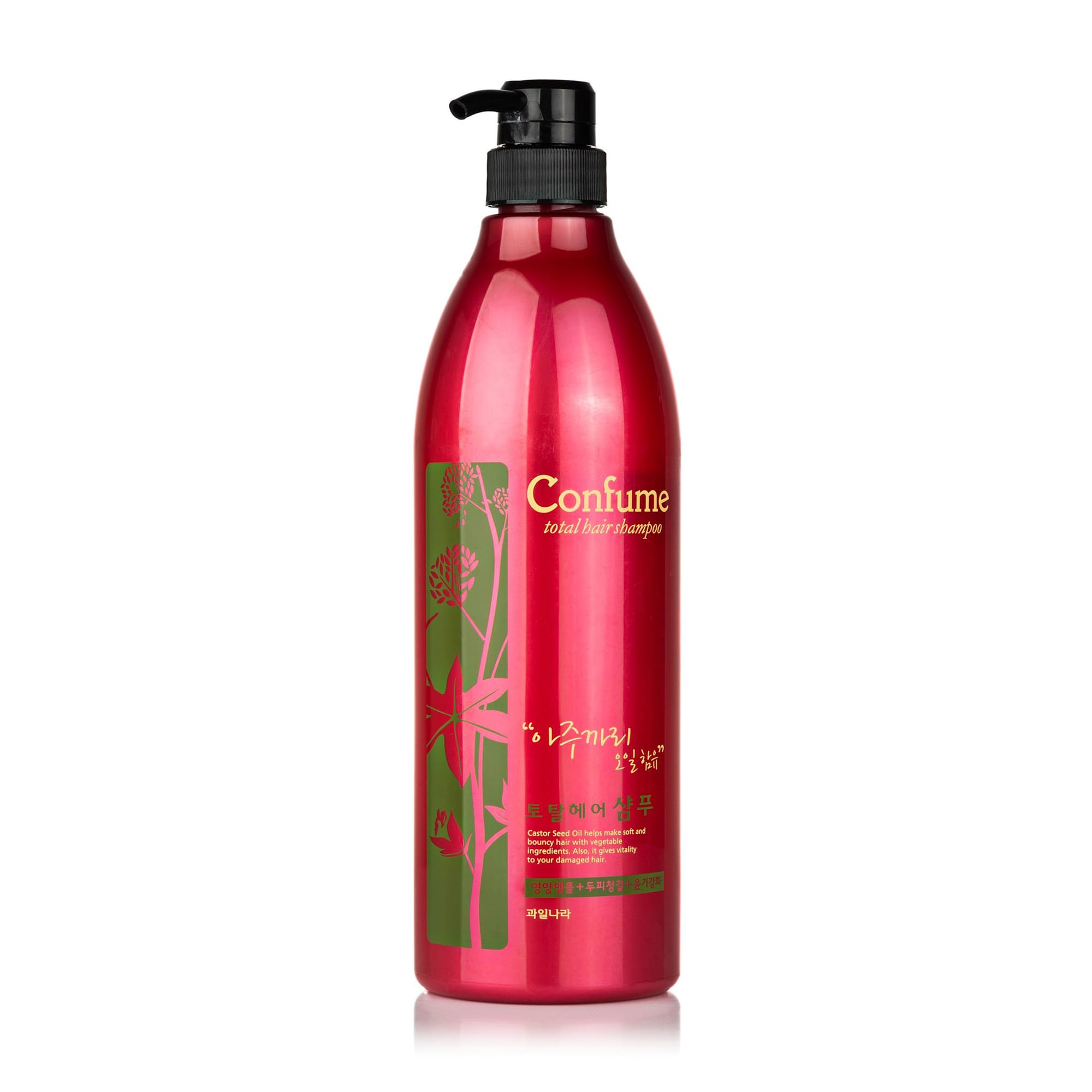 ІРИНА Д. Шампунь для волос Welcos Confume Total Hair Shampoo с касторовым маслом, 950 мл photo