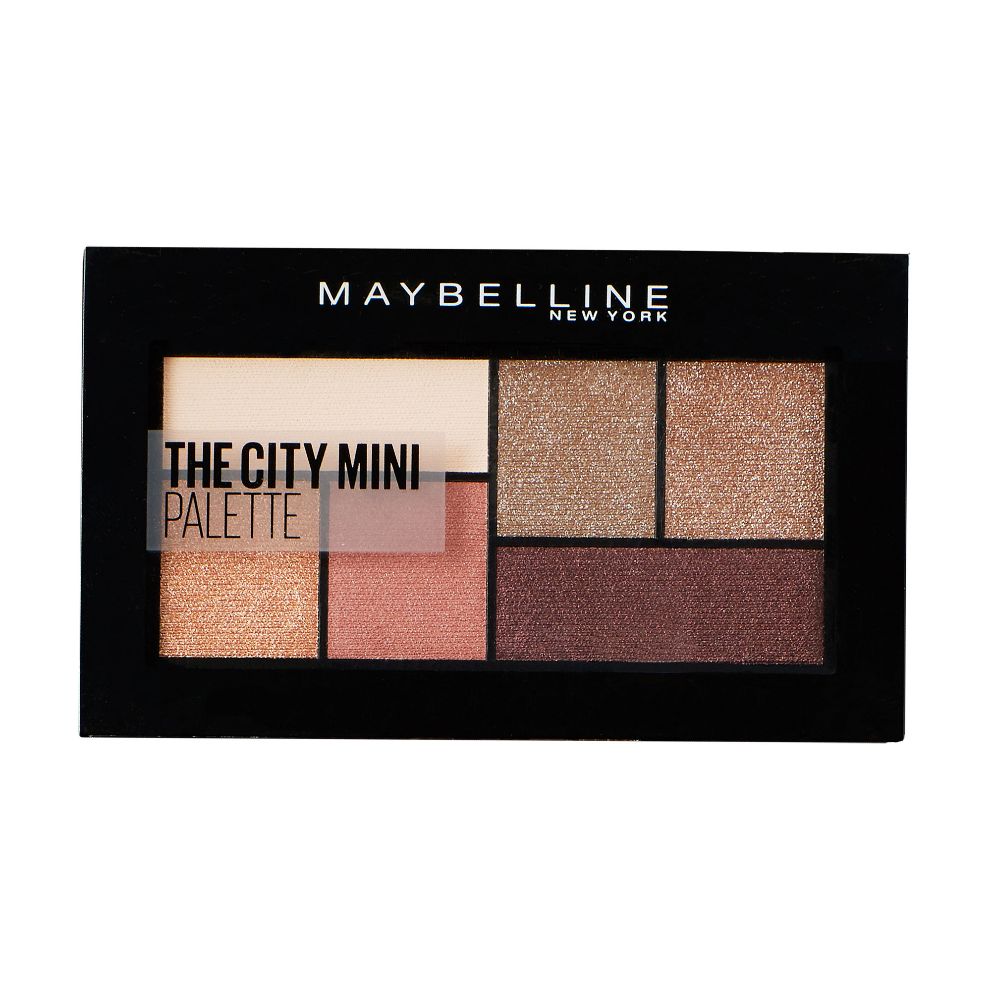Надія О. Палетка тіней для повік Maybelline New York The City Mini Palette, 6 г photo