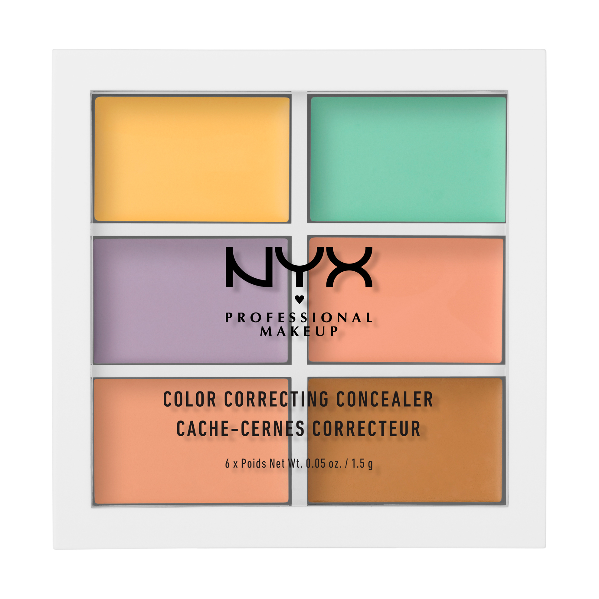 Дарина Палетка корректоров для лица NYX Professional Makeup Palette Conceal Correct Contour Color Correcting Concealer, 9 г photo