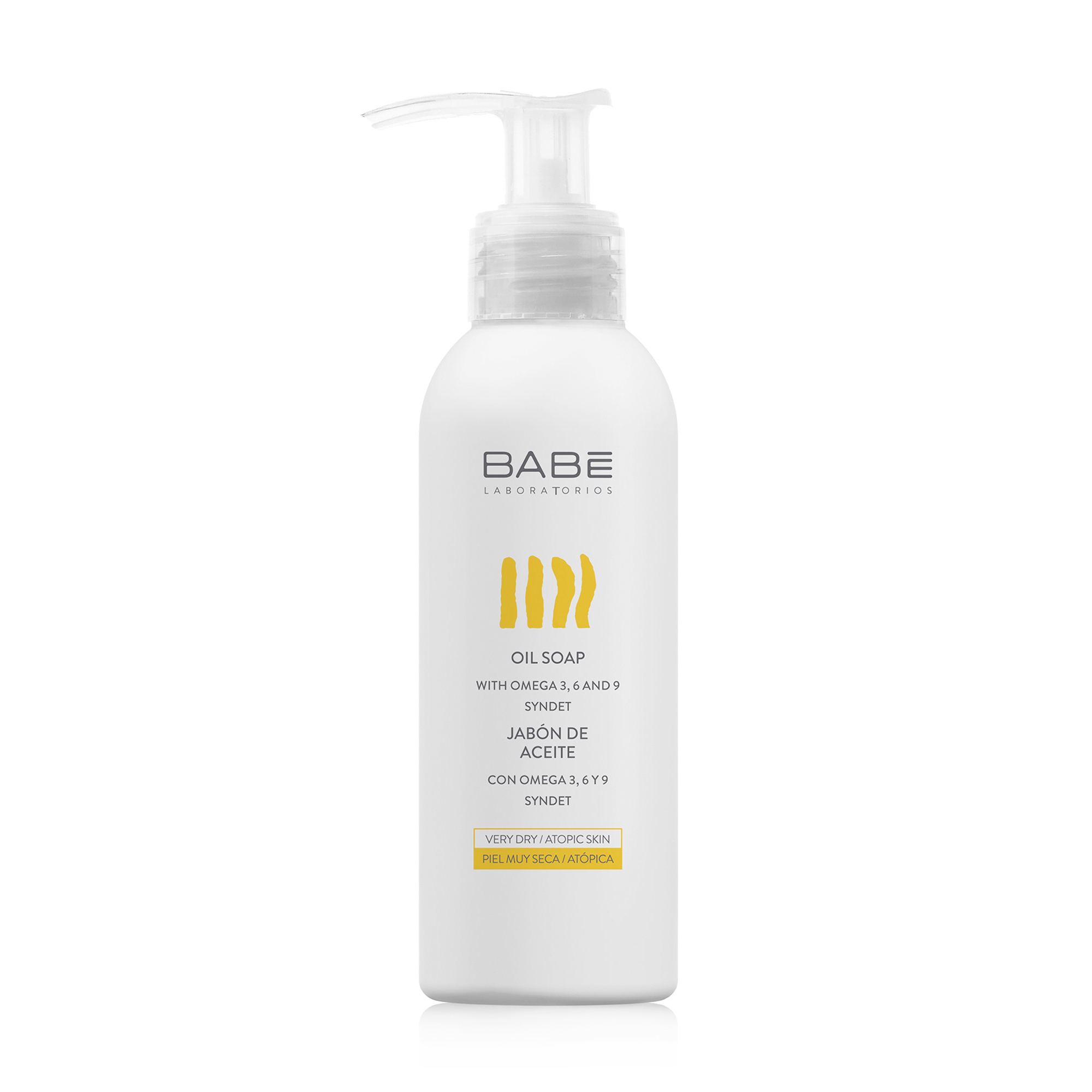 Анна Д. Масляное мыло для душа BABE Laboratorios Oil Soap для очень сухой и атопической кожи photo