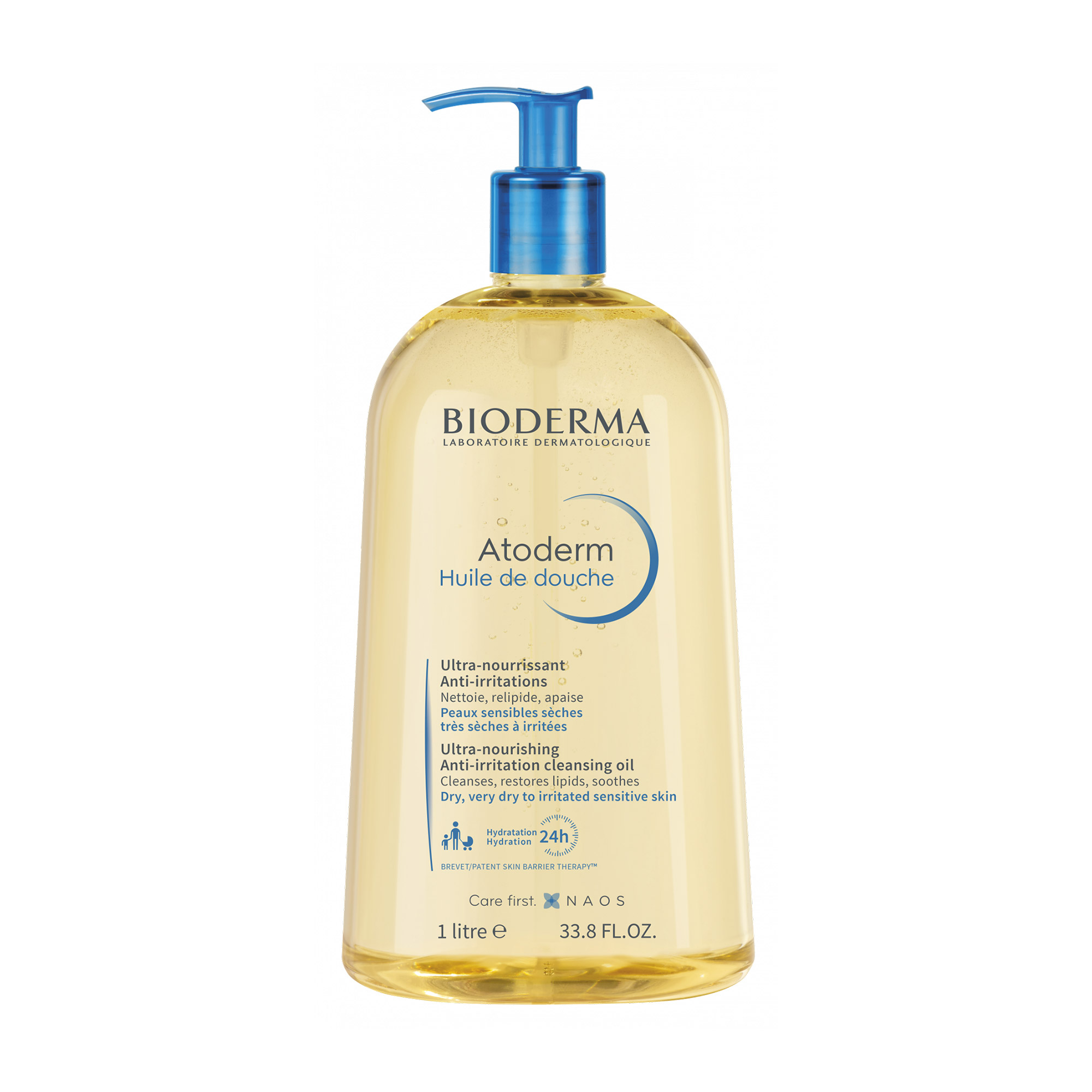 Марія Масло для душа Bioderma Atoderm Ultra-Nourrishing Anti-Irritation Cleansing Oil photo
