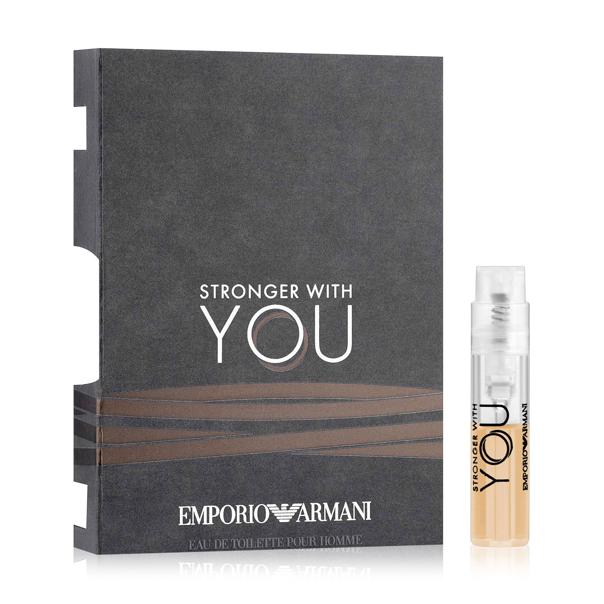 Сергій Пікуляк Giorgio Armani Emporio Armani Stronger With You Туалетная вода мужская, 1.2 мл (пробник) photo