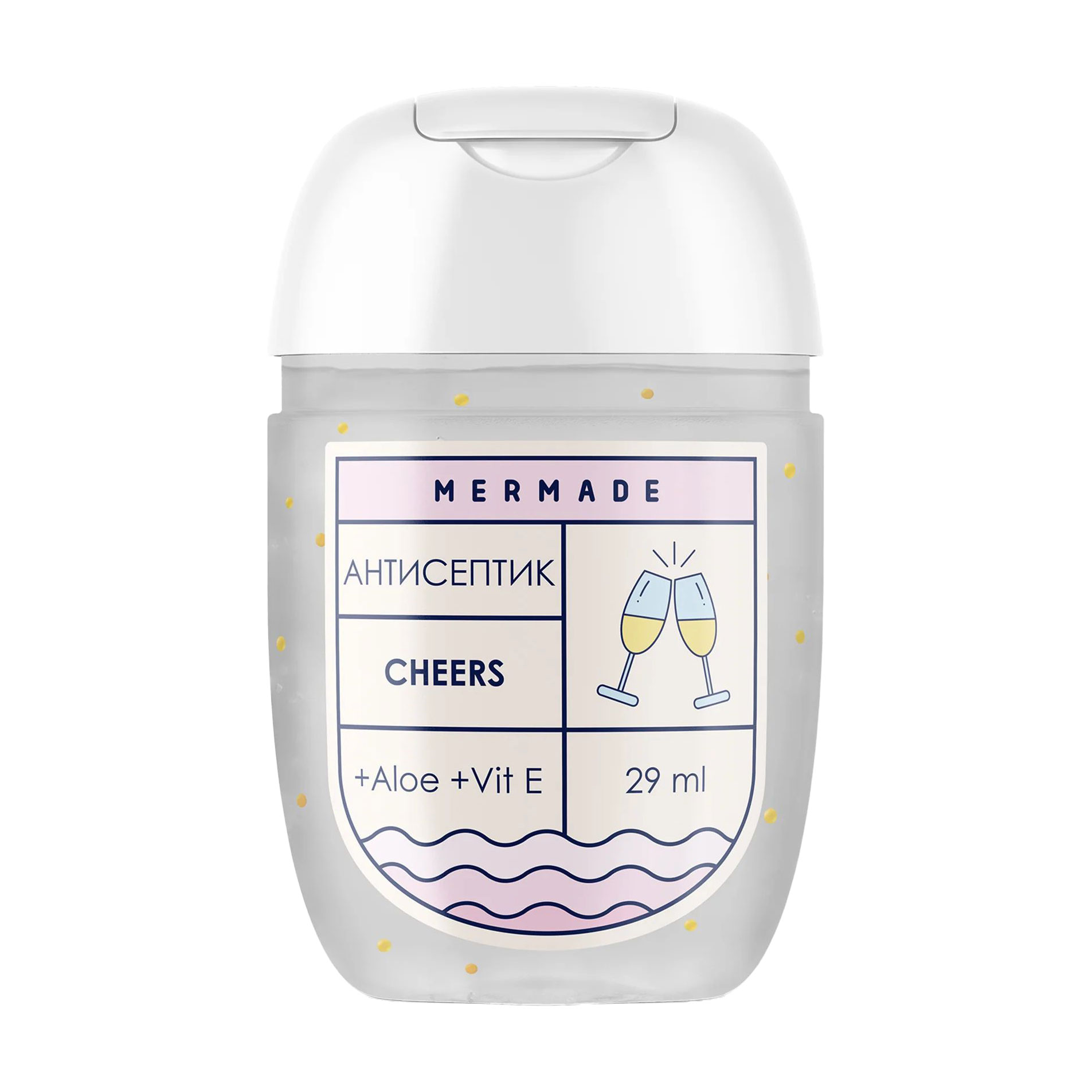 Галина Антисептик для рук Mermade Cheers, 29 мл photo