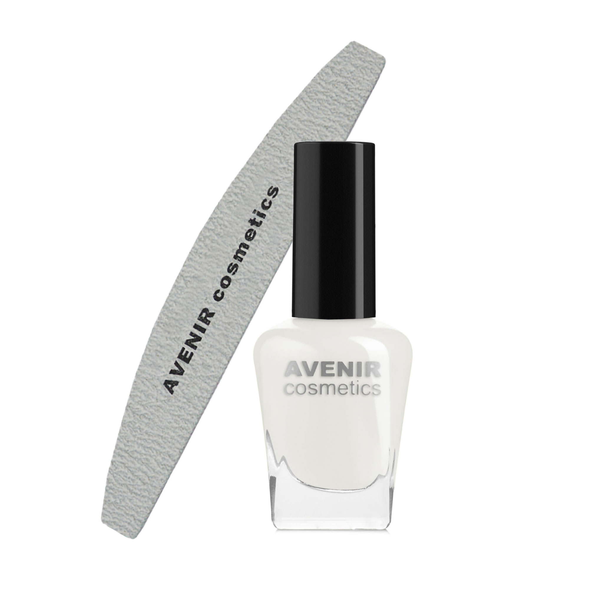 Людмила Базовое покрытие под лак для ногтей Avenir Cosmetics Железная прочность 2 в 1, 15 мл + пилочка, 1 шт photo