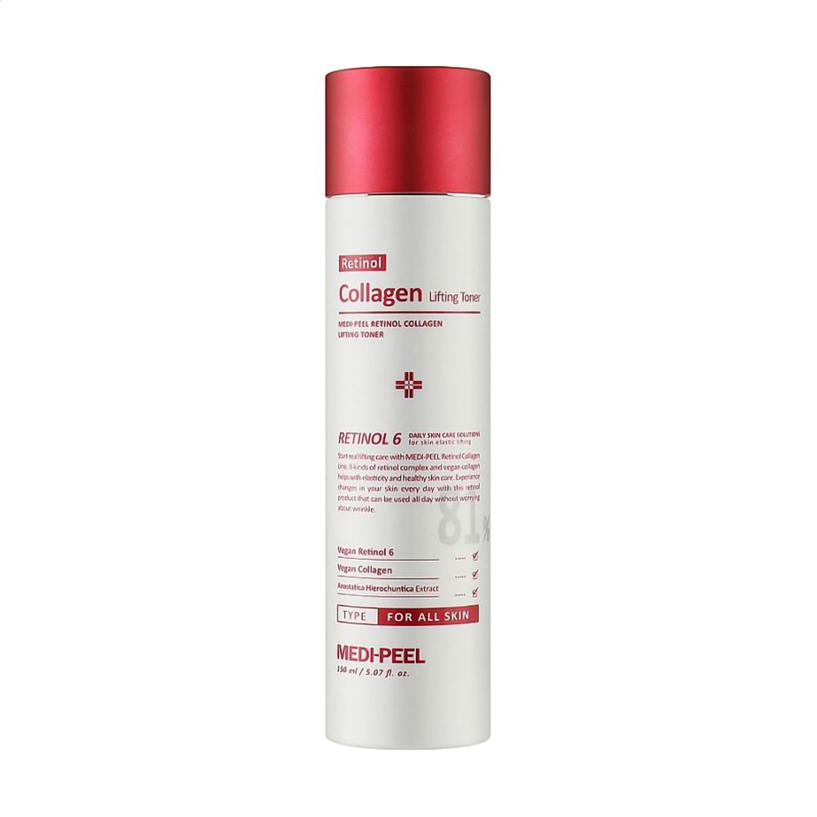 Сергій Тонер для лица Medi-Peel Retinol 6 Collagen Lifting Toner с лифтинг-эффектом, 150 мл photo