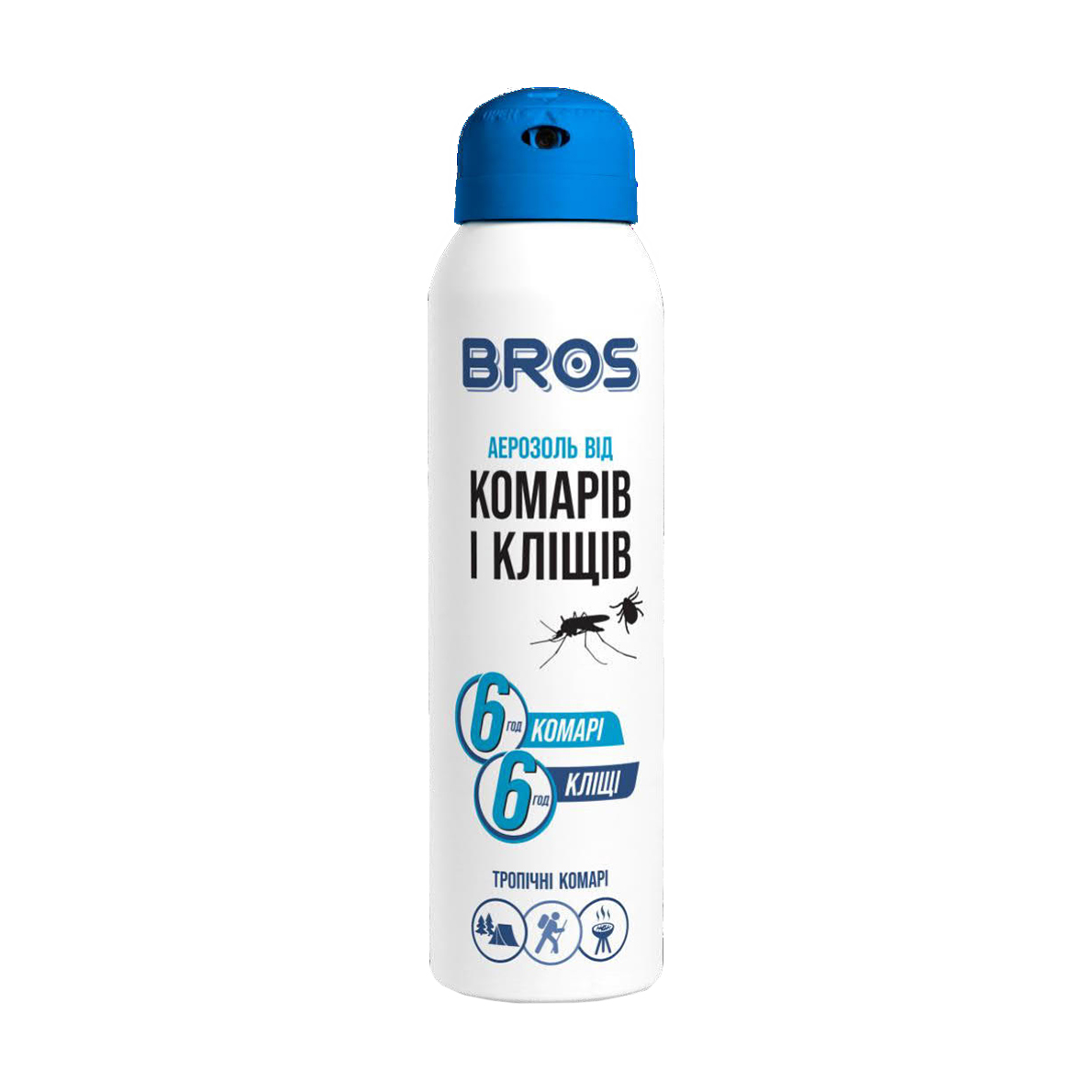 Алексей Аэрозоль от комаров и клещей Bros, защита до 6 часов, 90 мл photo