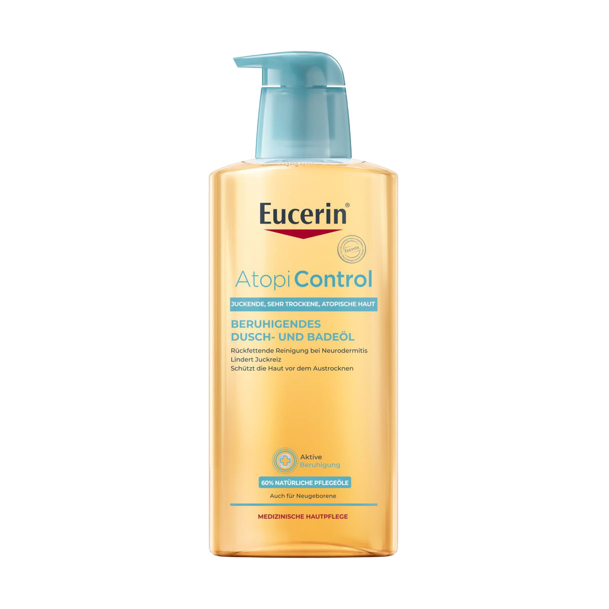 Вікторія М. Очищающее масло для ванны и душа Eucerin AtopiControl Bath & Shower Oil для атопичной кожи, 400 мл photo