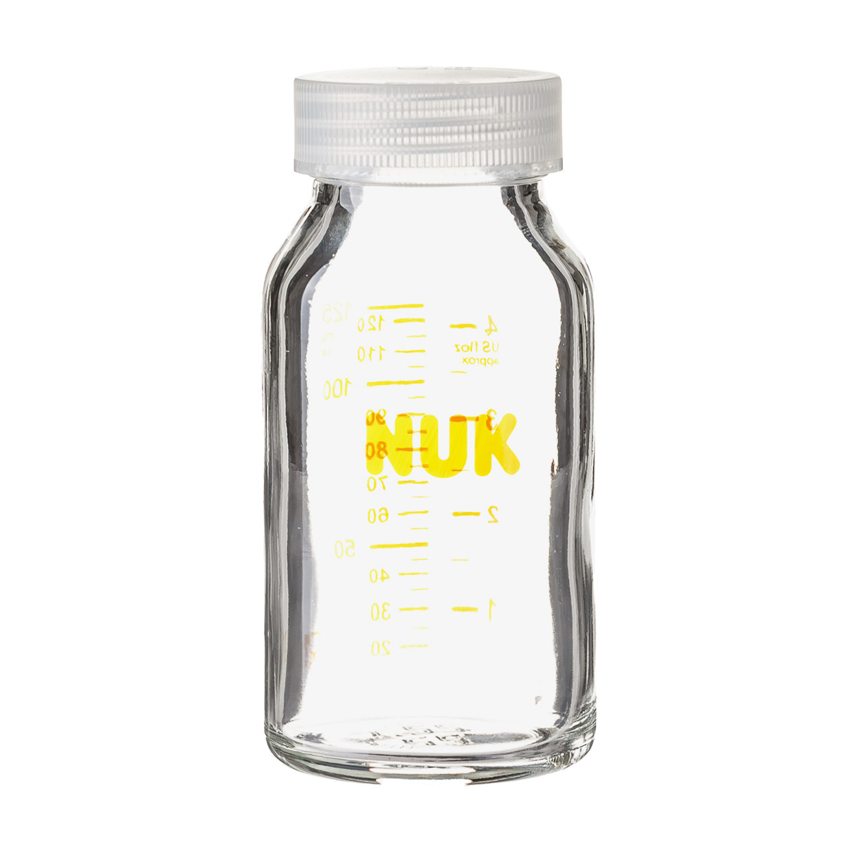 Оля Стеклянная бутылочка для кормления NUK Клиник MedicPro, 125 мл photo