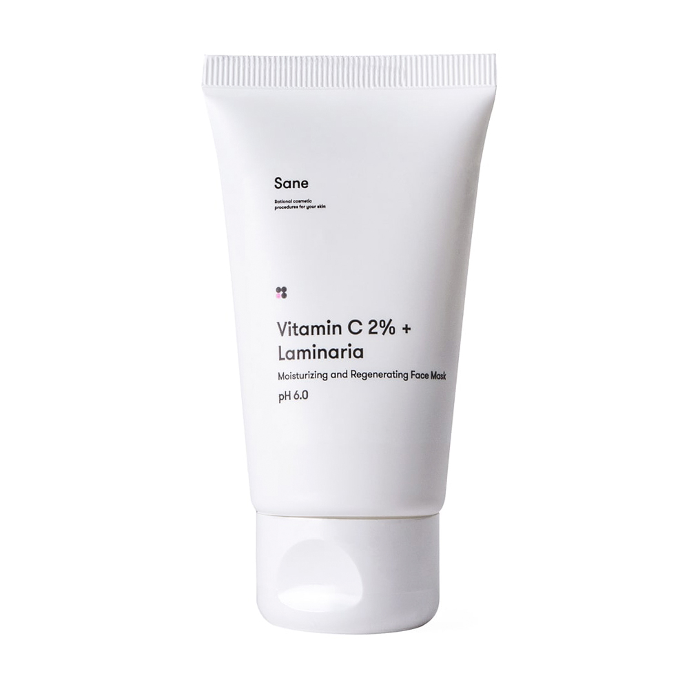 Яна Увлажняющая маска для лица Sane Face Mask с витамином С, 40 мл photo