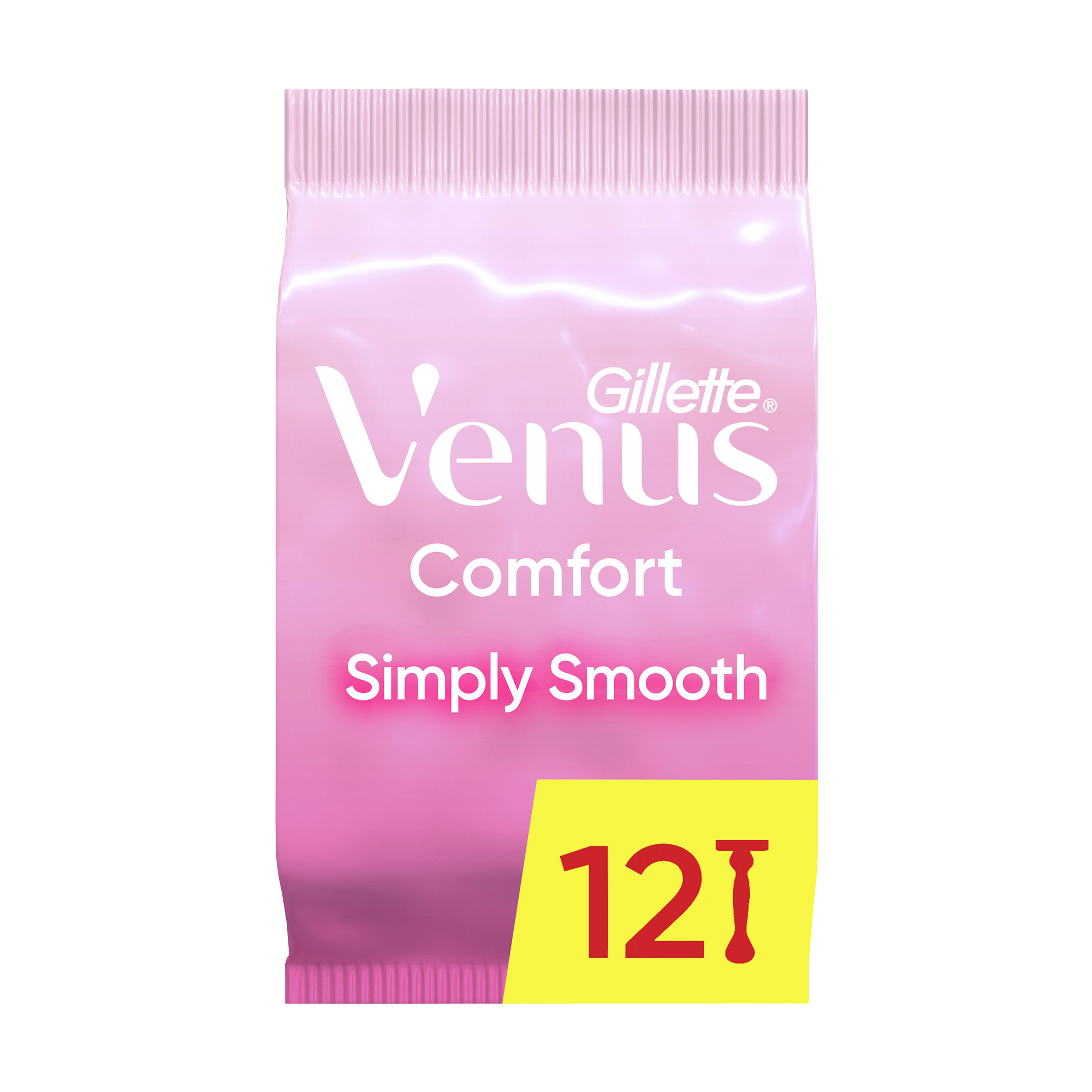 ліза Одноразовые станки для бритья женские (бритвы) Gillette Simply Venus 3, 12 шт photo