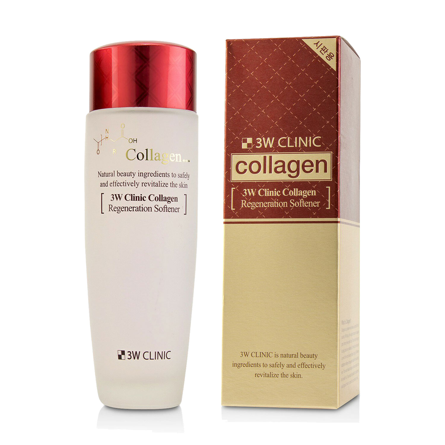 Алина Восстанавливающий тонер для лица 3W Clinic Collagen Regeneration Softener с коллагеном, 150 мл photo