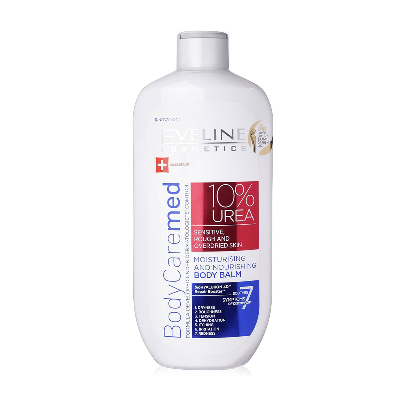 Вікторія І. Увлажняюще-питательный бальзам для тела Eveline Cosmetics BodyCare Med+ для сухой и чувствительной кожи, 350 мл photo