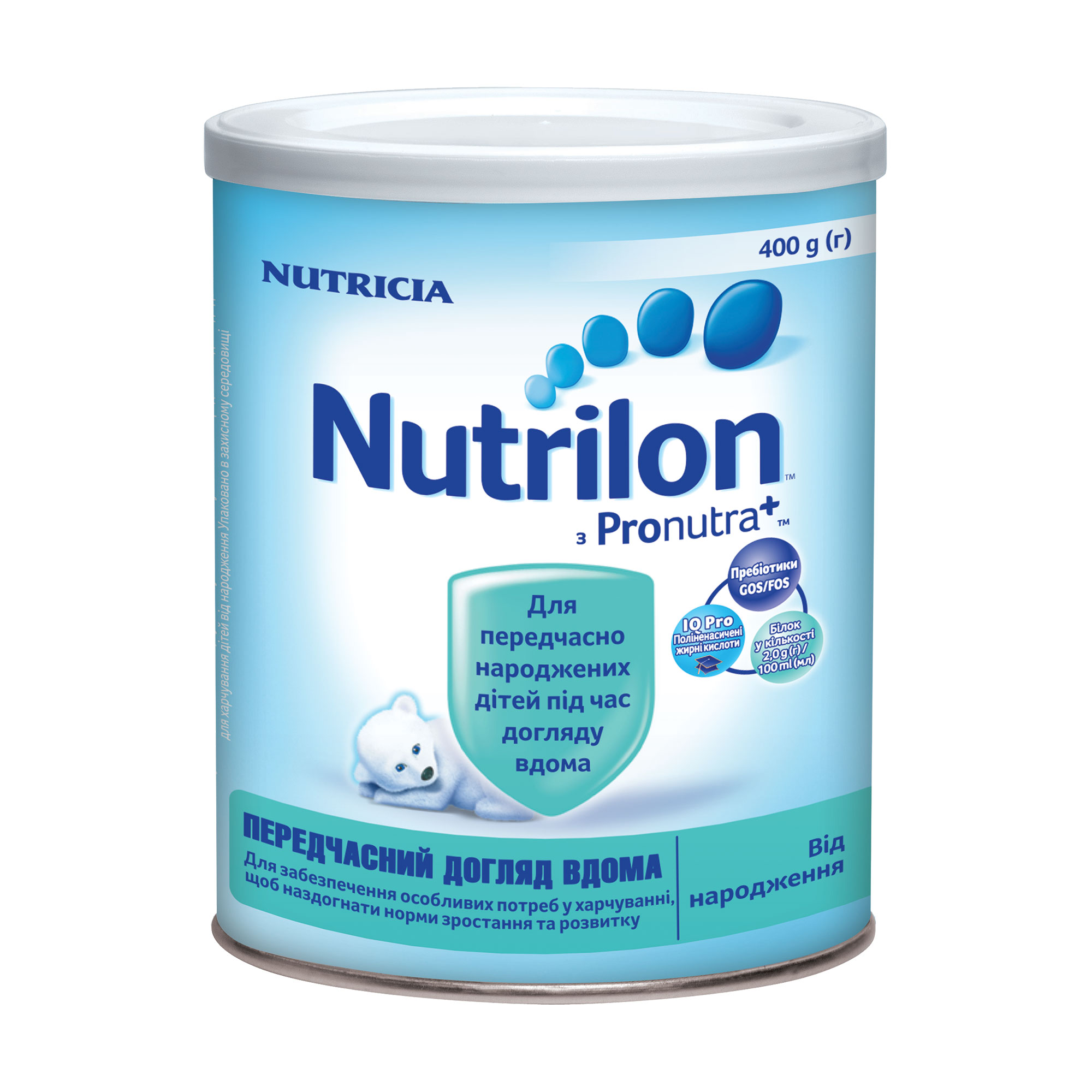 Катерина Суха молочна суміш Nutrilon Передчасний догляд вдома, від народження, 400 г photo