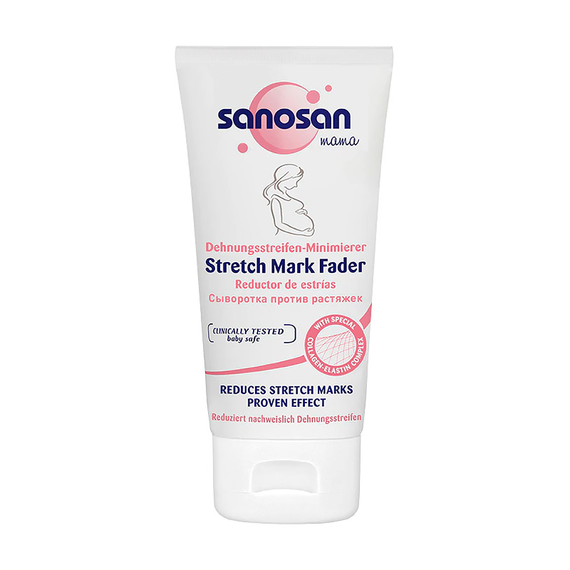 Марина Сыворотка Sanosan Mama Stretch Mark Fader от растяжек и для подтягивания кожи, 75 мл photo