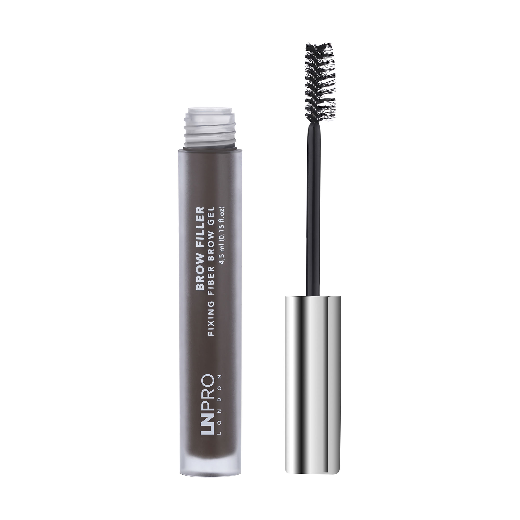 Поліна Тушь для бровей LN Pro Brow Filler Fixing Fiber Brow Gel, 4.5 мл photo