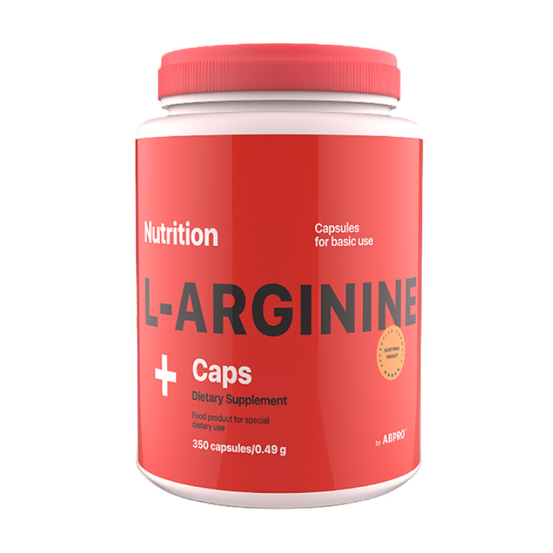 Вікторія Уценка! L-аргинин AB PRO L-Arginine, 350 каспул photo