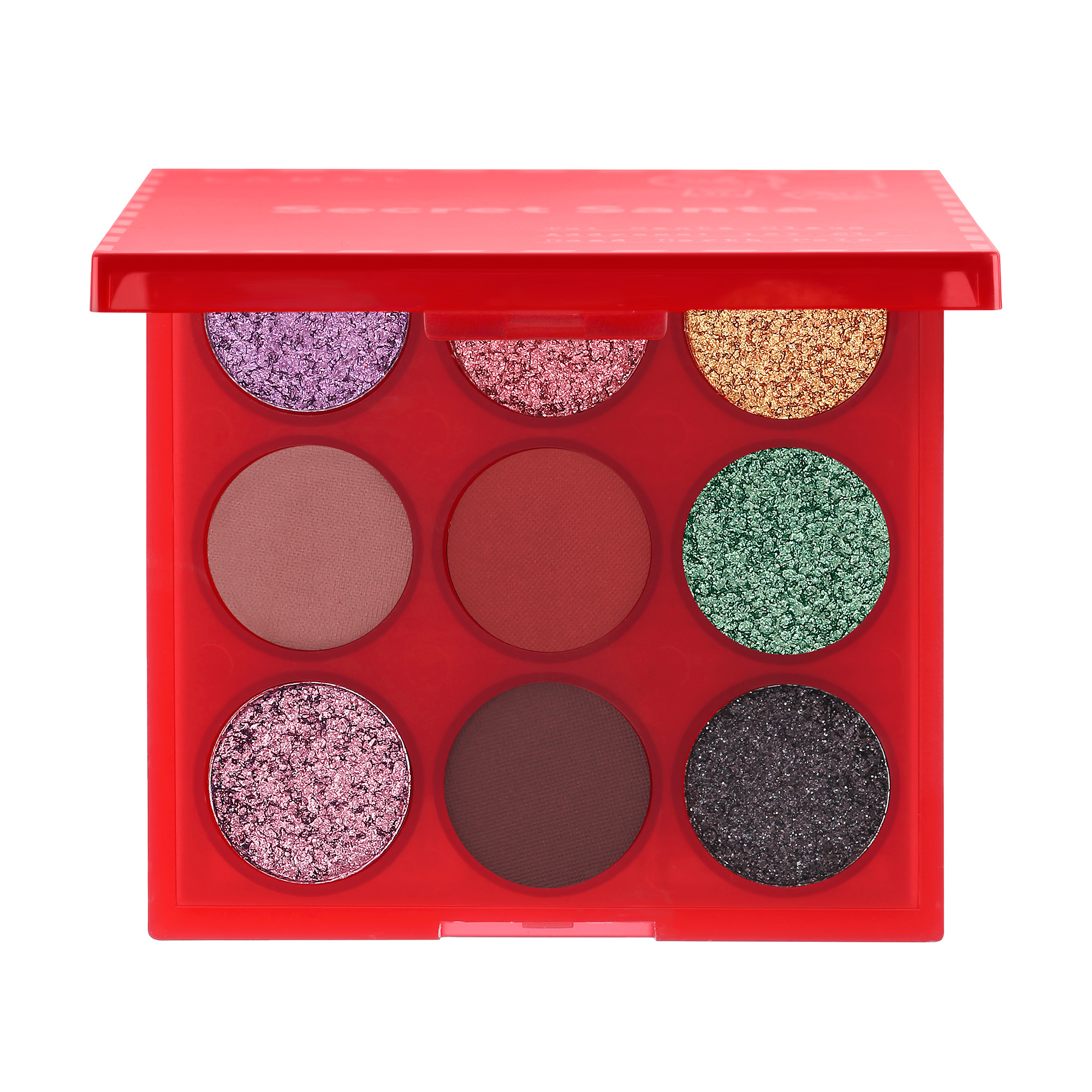 Палетка теней для век Lamel Professional Secret Santa Eyeshadow