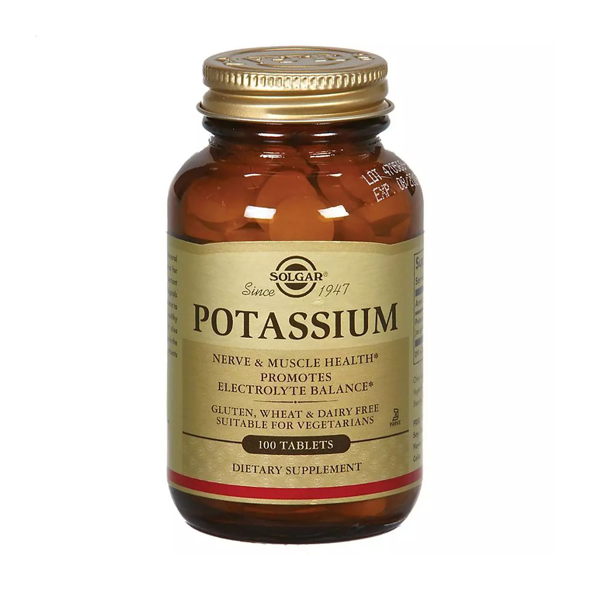 Олена Калий Solgar Potassium 99 мг, 100 таблеток photo