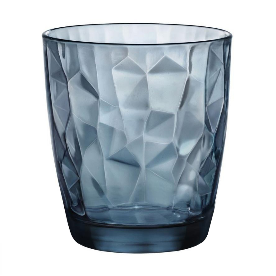 Анна Набор низких стаканов Bormioli Rocco Diamond Ocean Blue, 6*305 мл photo