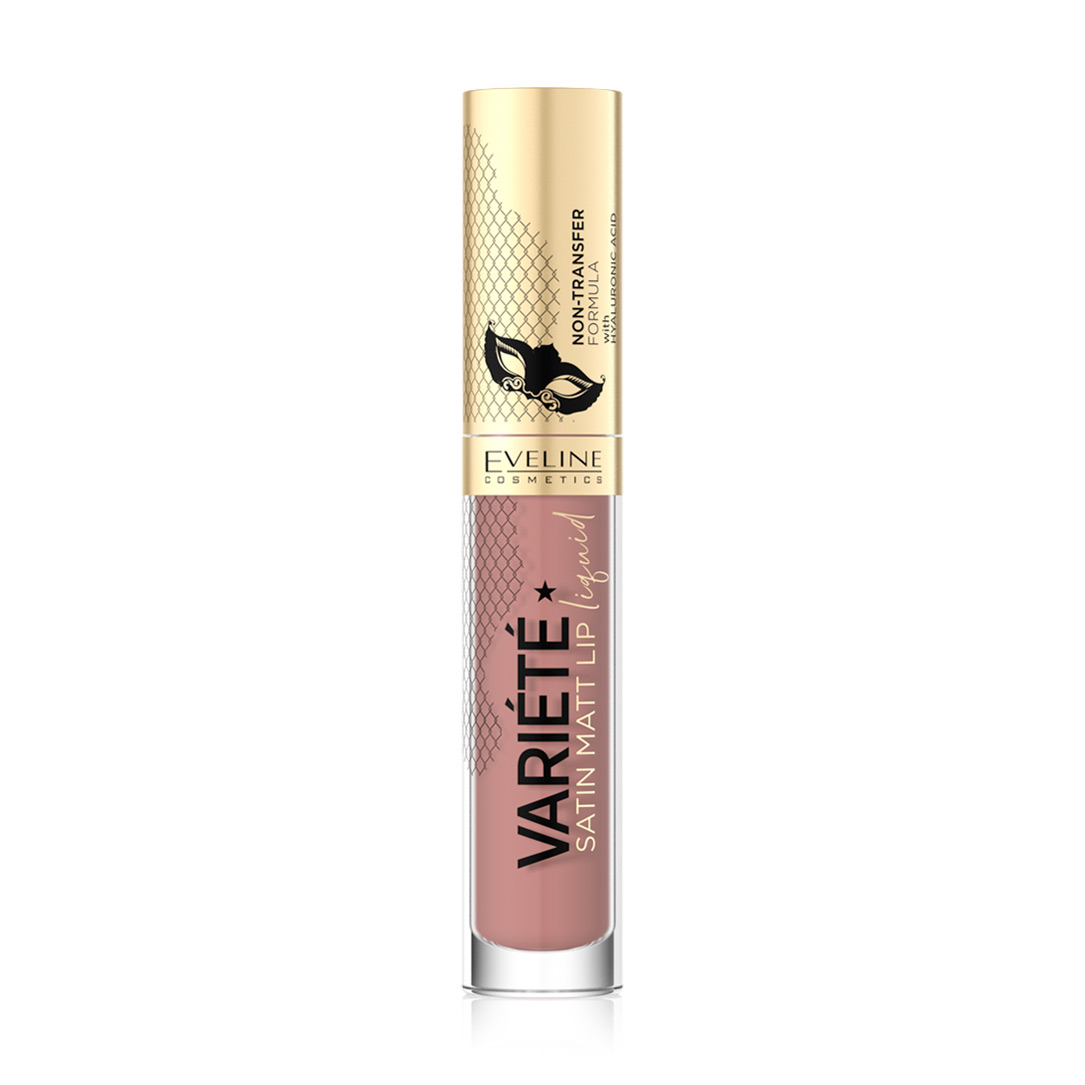 АннаМарія Жидкая помада для губ Eveline Cosmetics Variete Satin Matt Lip Liquid Lipstick, 4.5 мл photo