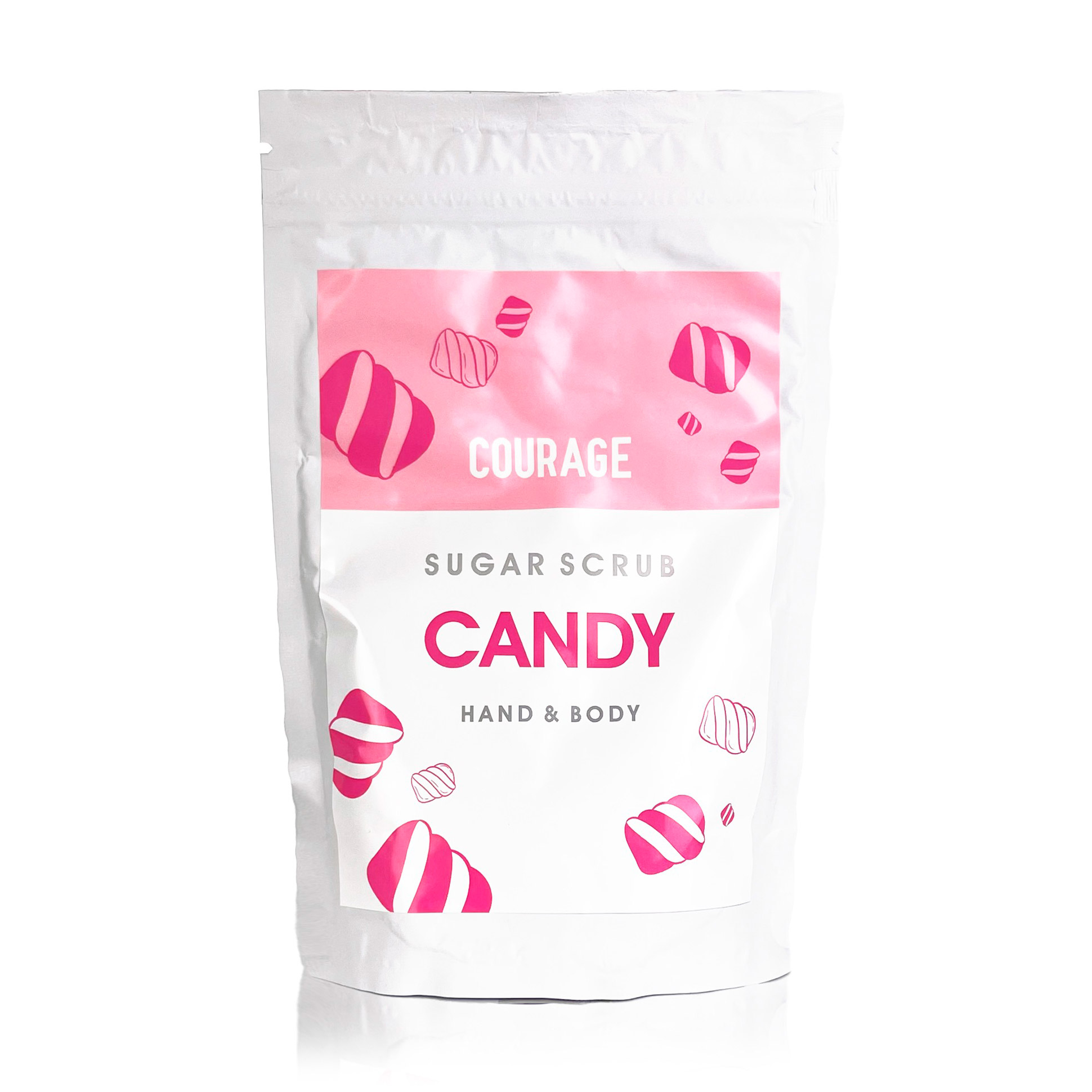 Анна Сахарный скраб для рук и тела Courage Hands & Body Sugar Scrub Конфета, 50 г photo