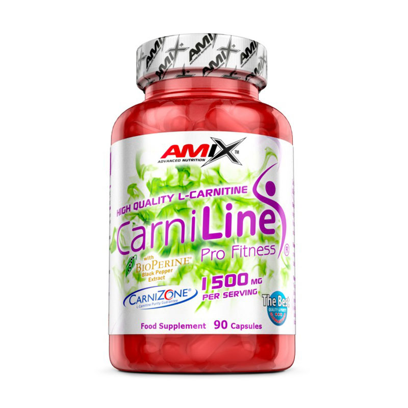 Вікторія Н. Жиросжигатель L-Карнитин Amix Nutrition CarniLine Pro Fitness 1500 мг, 90 капсул photo