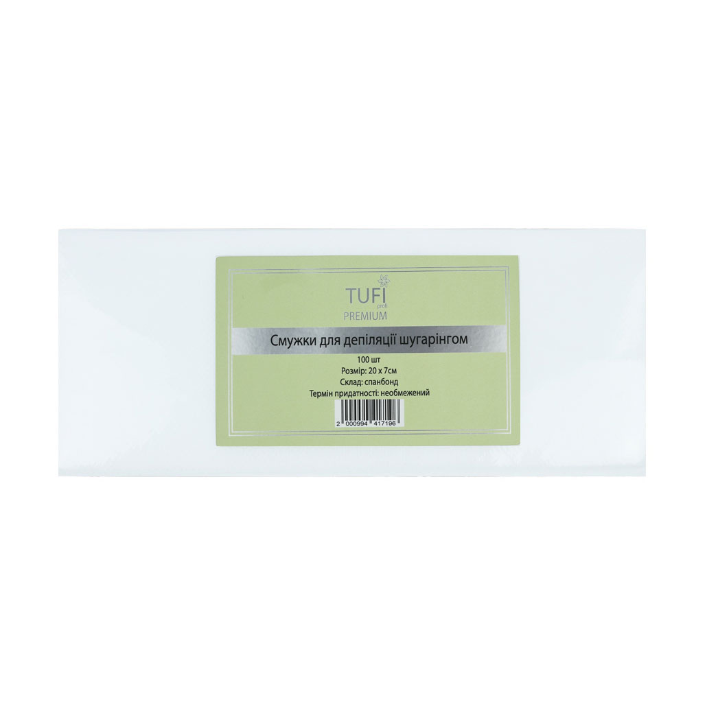 Анастасия Полоски для депиляции шугарингом Tufi Profi Premium, 20*7 см, 100 шт photo