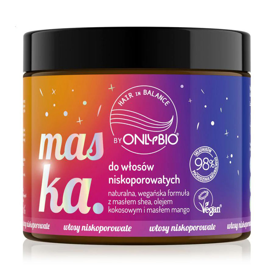 Діана Маска OnlyBio Hair in Balance для волос с низкой пористостью, 400 мл photo
