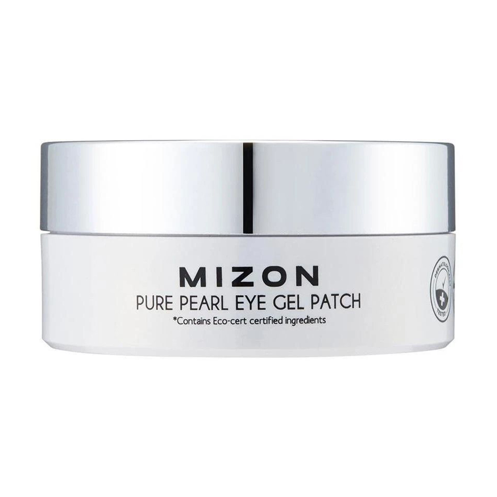 Марина Гидрогелевые патчи для кожи вокруг глаз Mizon Pure Pearl Eye Gel Patch с экстрактом жемчуга, 60 шт photo