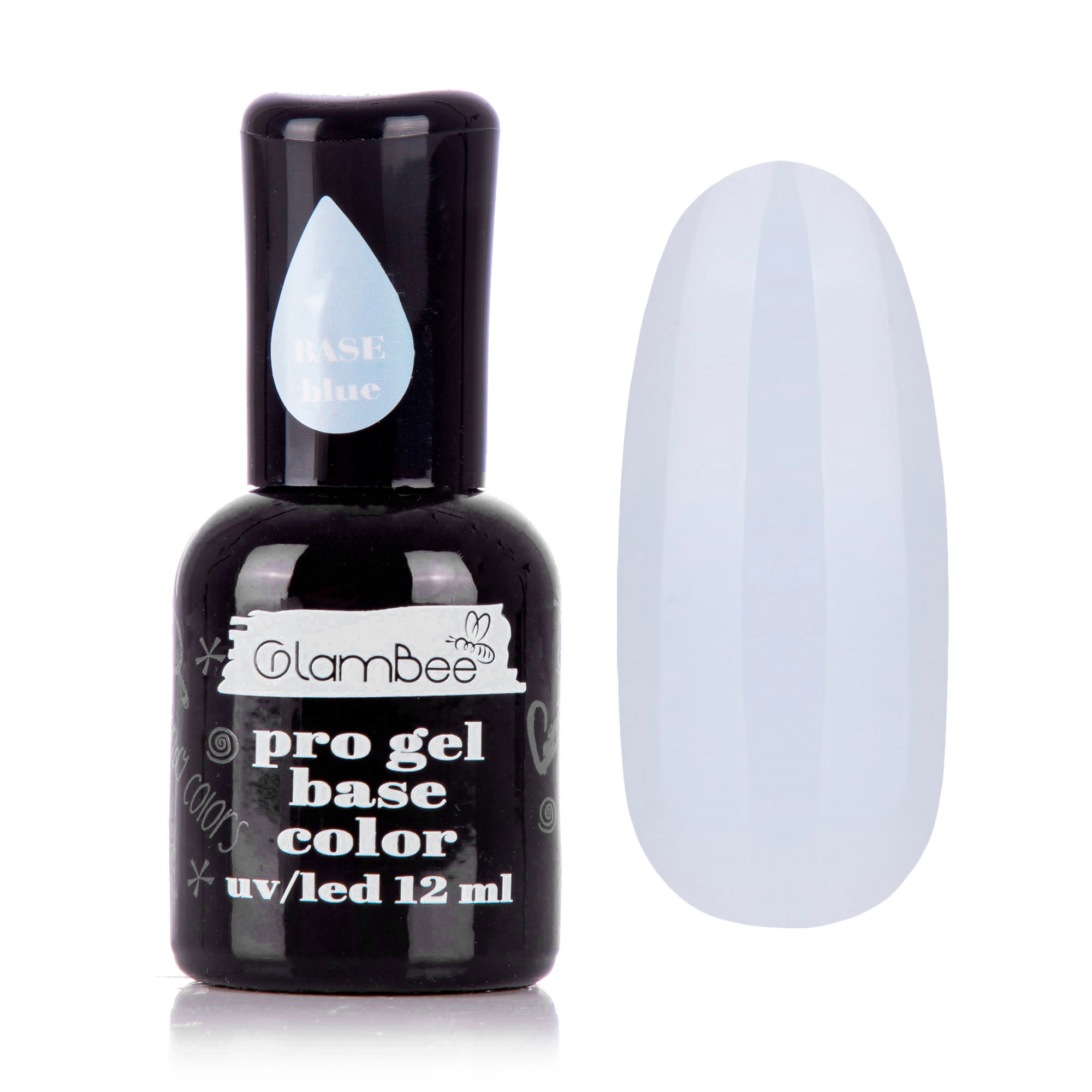Ліза Базовое покрытие для гель-лака GlamBee ProGel Base Color, 12 мл  photo