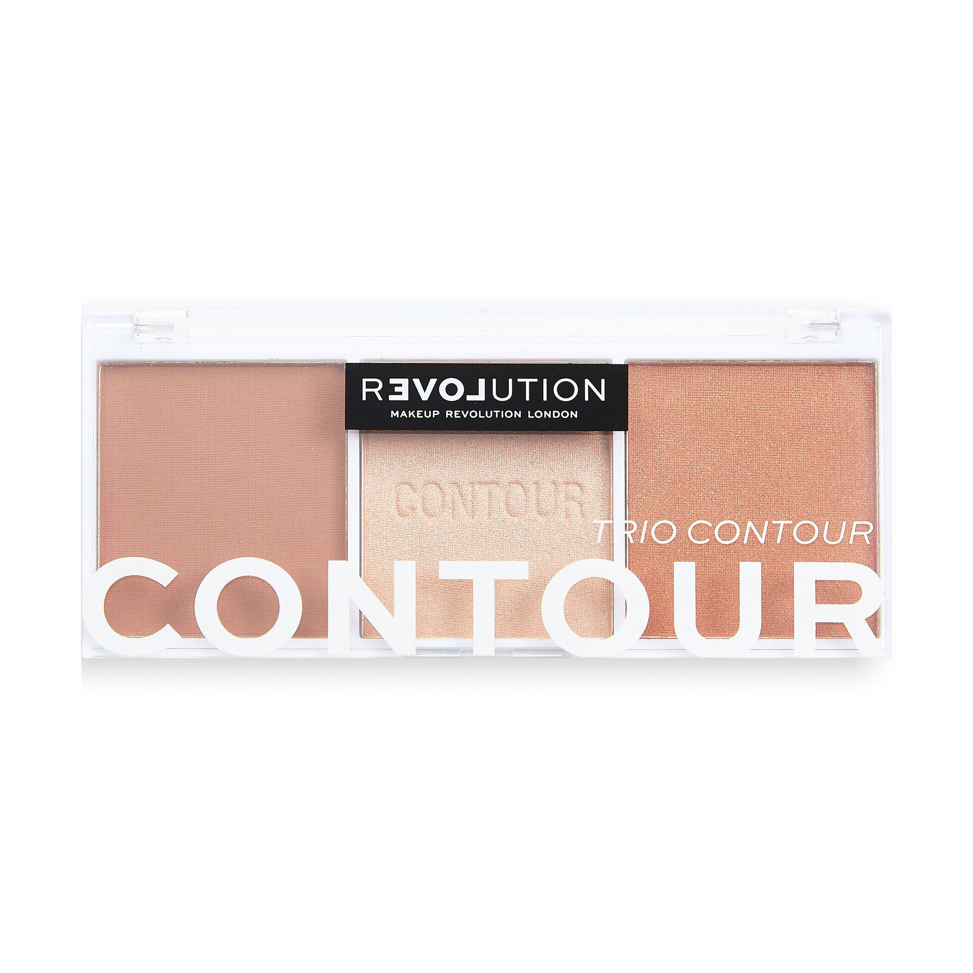 Катерина Палетка для контуринга лица Relove by Revolution Colour Play Contour Trio, 6 г photo