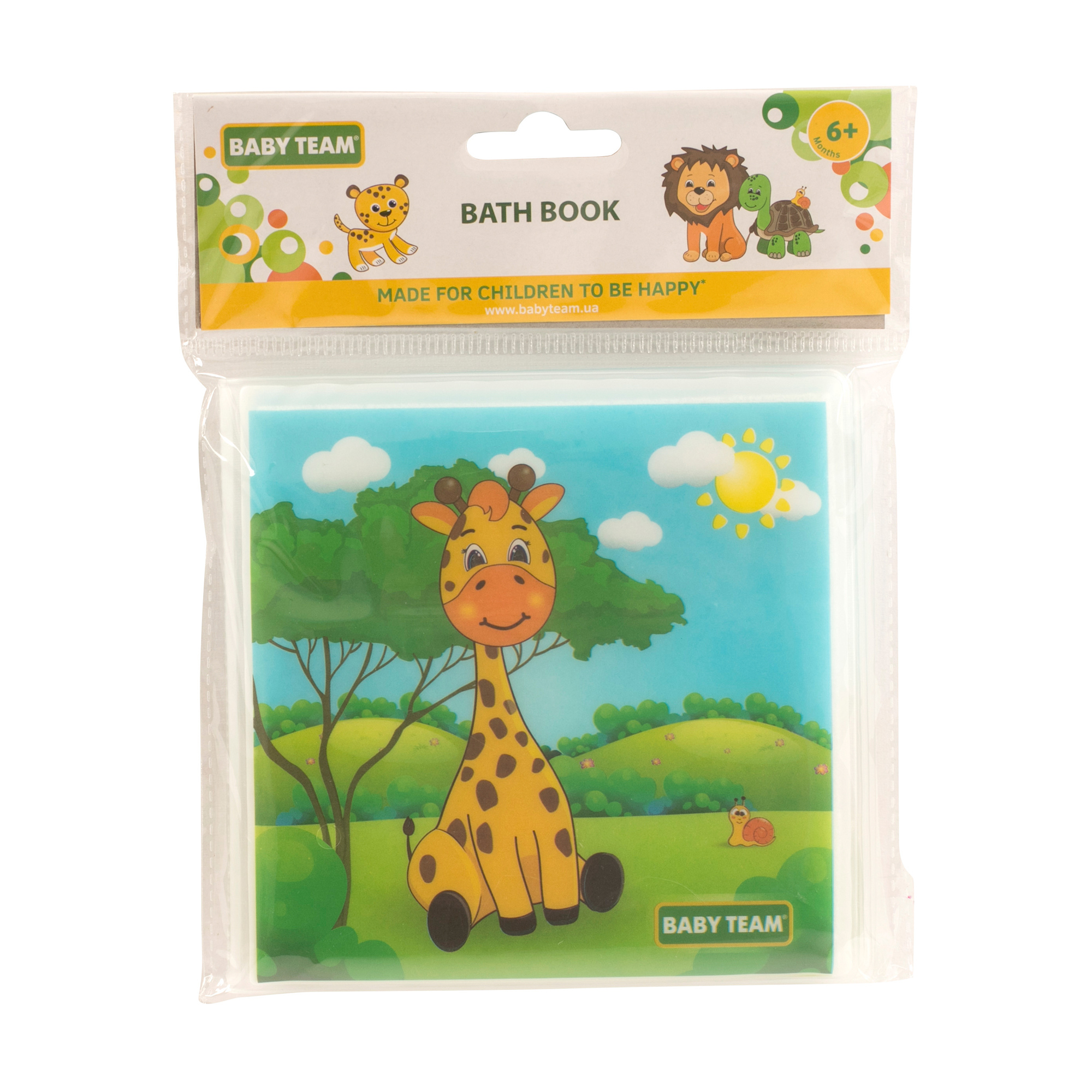 Катерина Игрушка-книжка для ванны Baby Team, от 6 месяцев (8742) photo