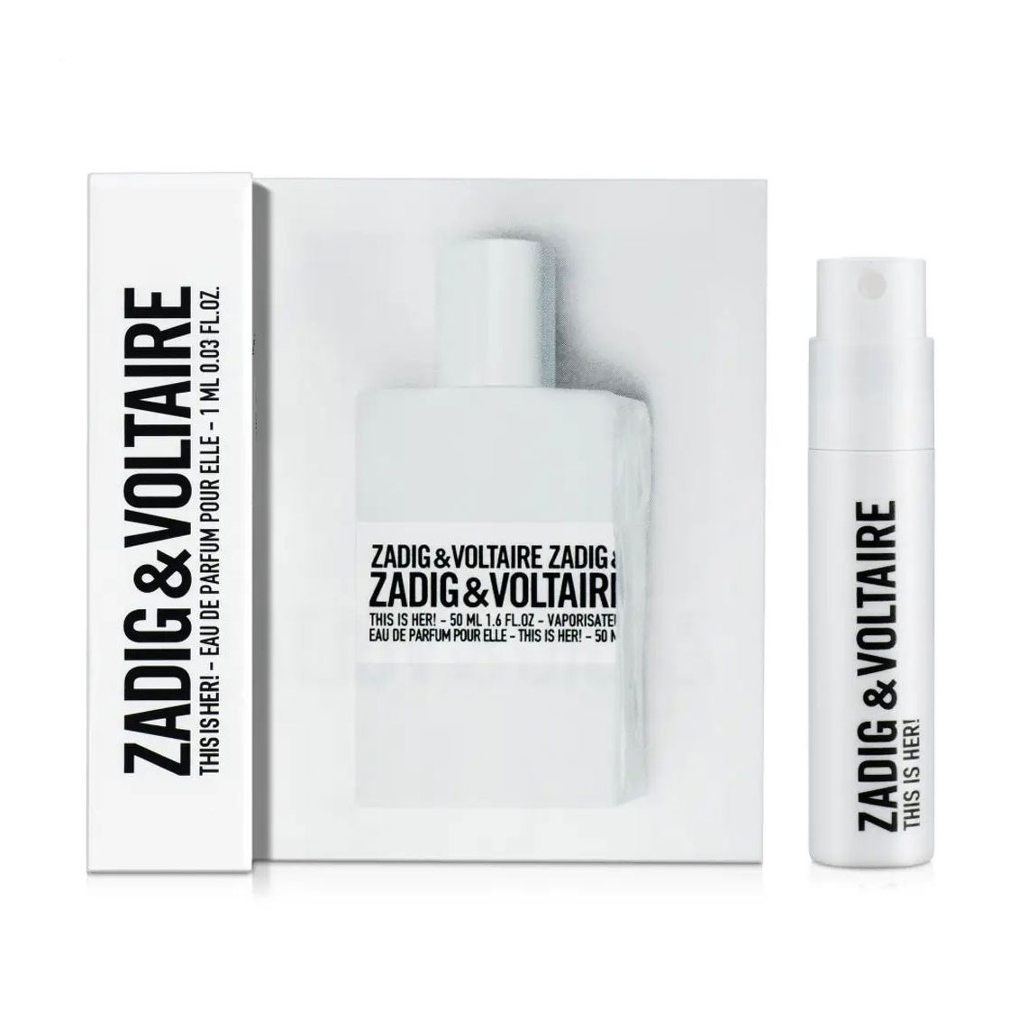 Zadig & Voltaire This is Her Парфюмированная вода женская, 1 мл