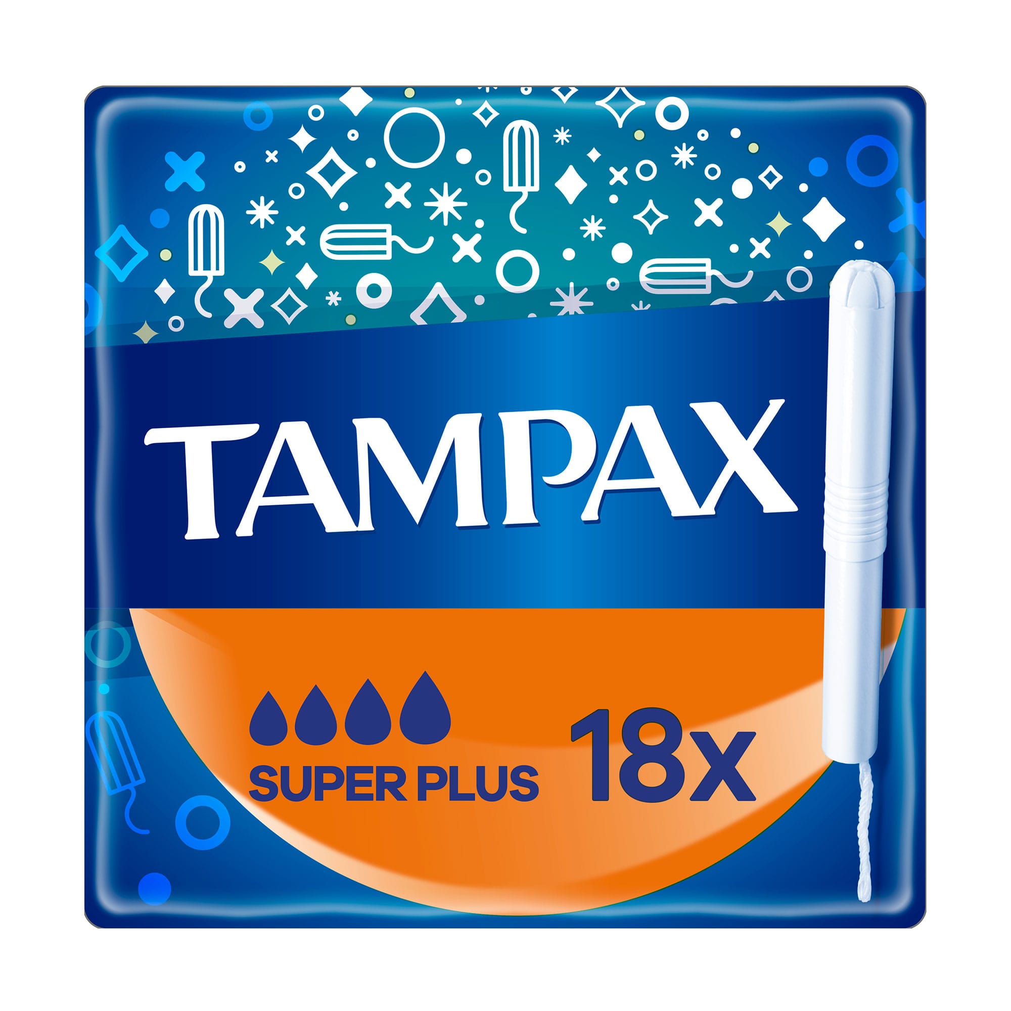 Тампони Tampax Compak Super Plus з аплікатором, 18 шт - купити на