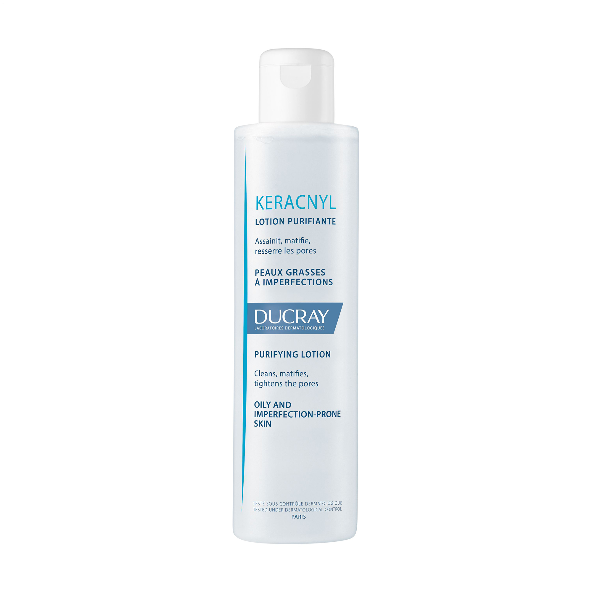 Вікторія Очищающий лосьон для лица Ducray Keracnyl Purifying Lotion, 200 мл photo