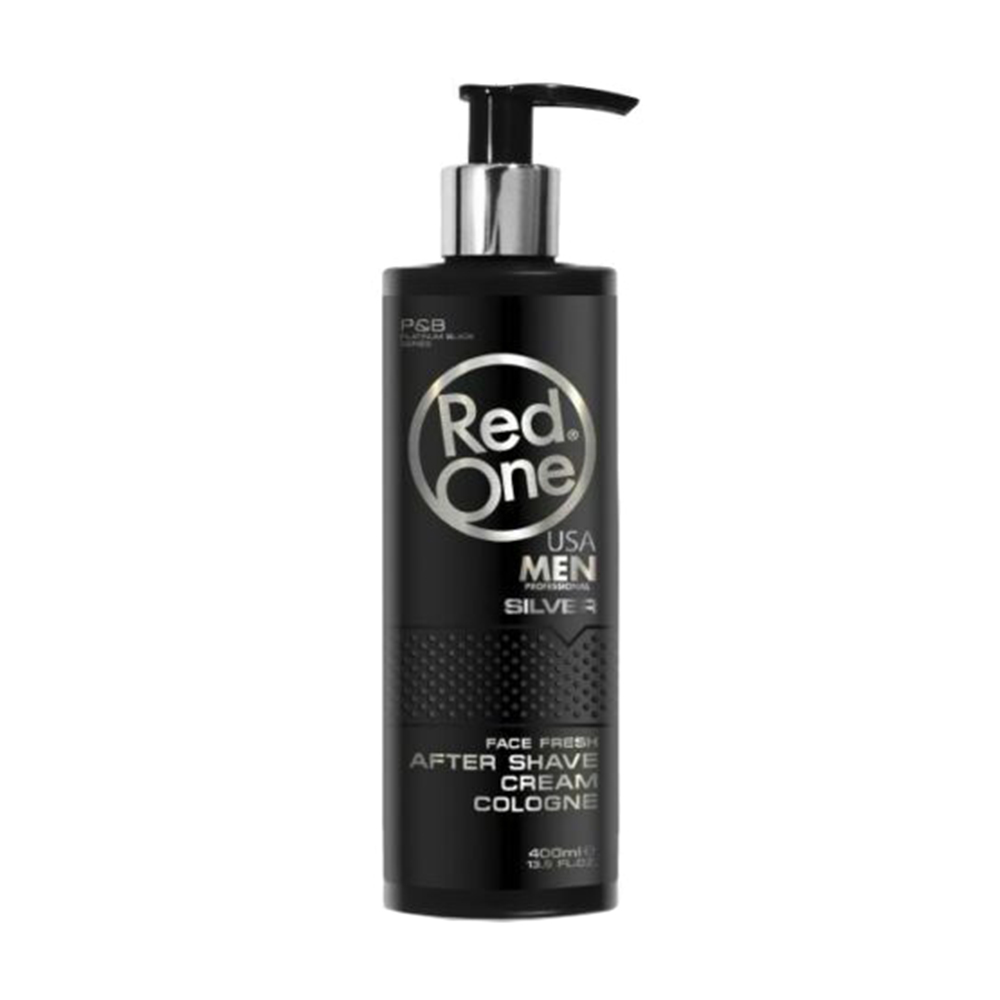 Анатолій Мужской крем после бритья Red One After Shave Cream Cologne Silver, 400 мл photo