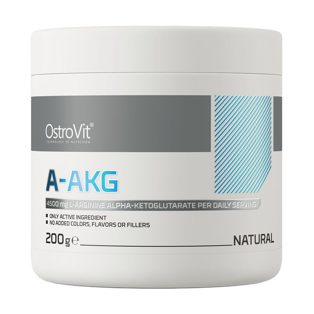 Лариса Уценка! Аргинин Альфа-Кетоглутарат OstroVit A-AKG Без вкуса, в порошке, 200 г photo