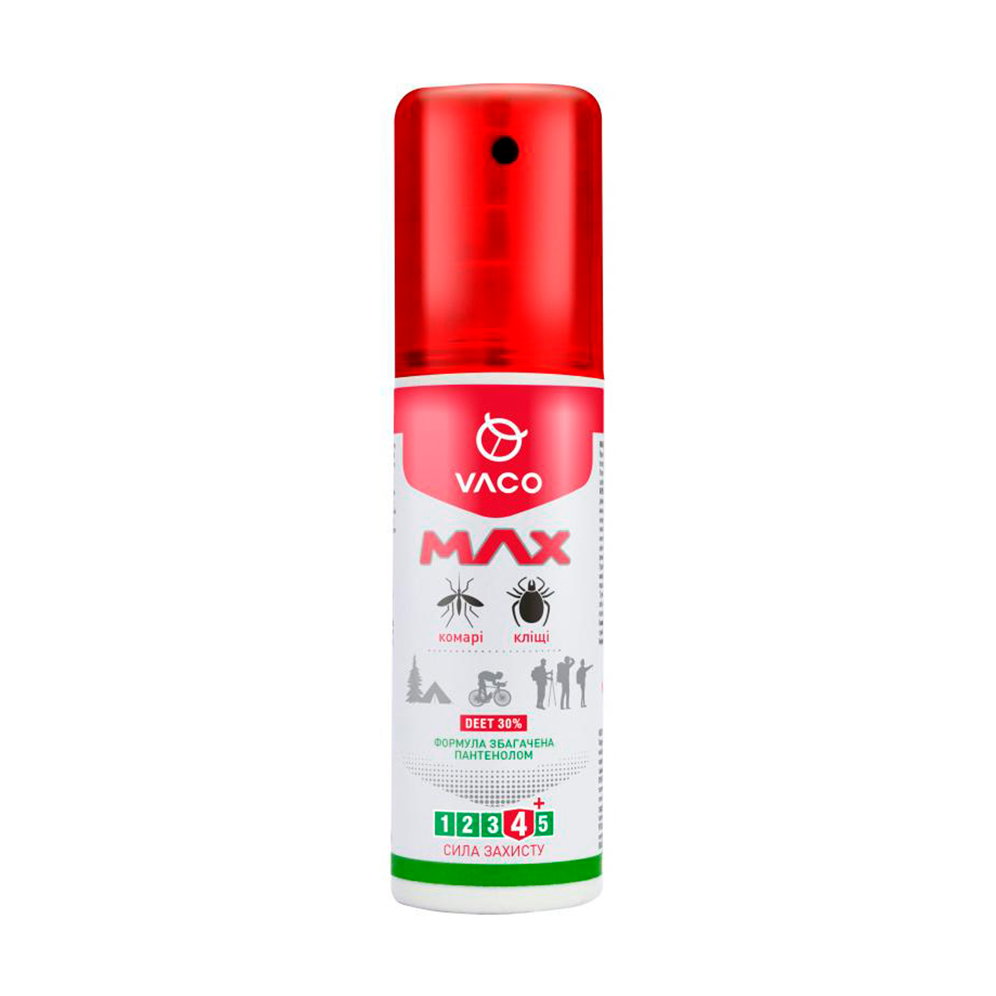 Маргарита Б. Спрей Vaco Max Deet 30% от комаров, клещей и мошек, 80 мл photo
