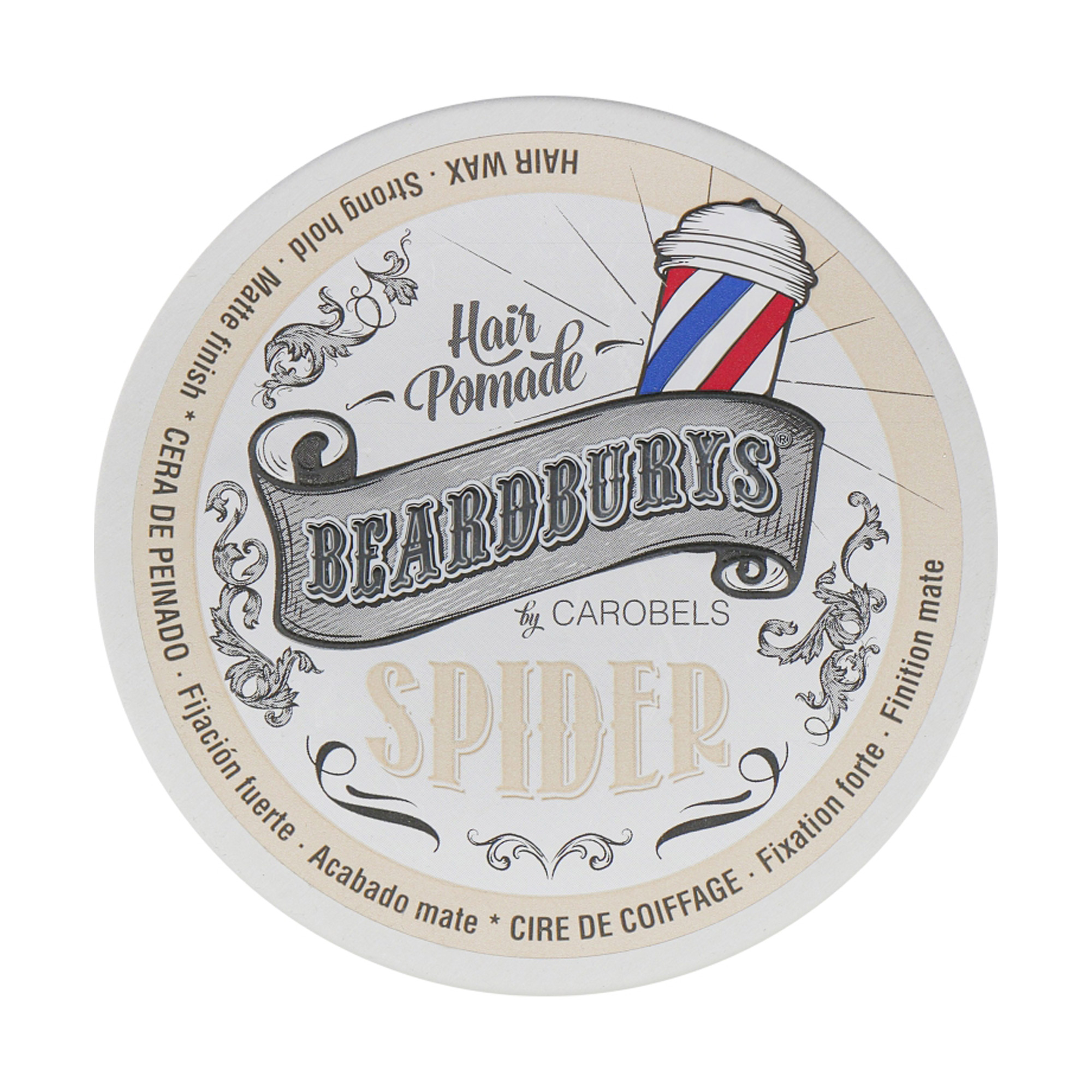 Володимир З. Мужская текстурирующая помада для укладки волос Beardburys Spider Hair Pomade, 100 мл photo
