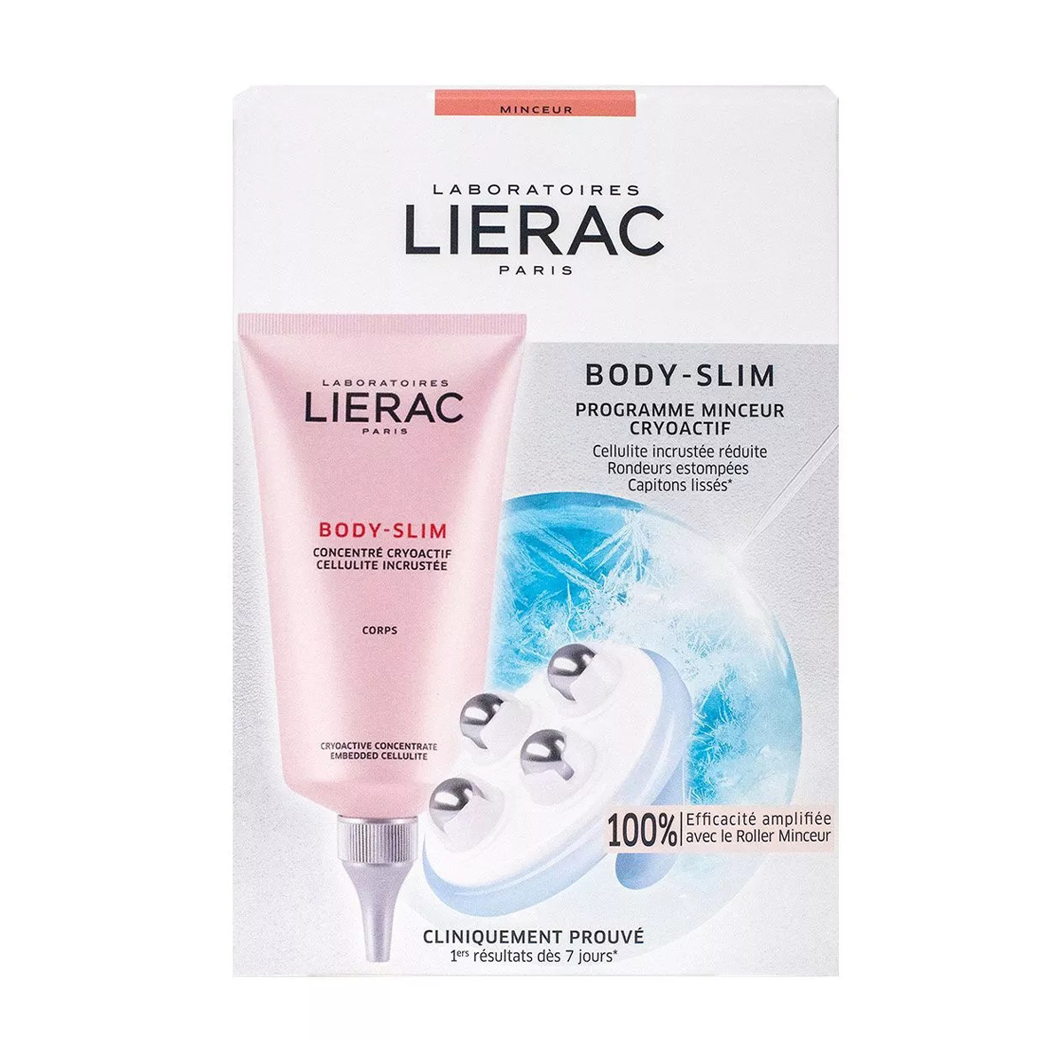 Мария Набір для тіла Lierac Body-Slim (кріоактивний концентрат проти целюліту, 150 мл + антицелюлітний масажер, 1 шт) photo