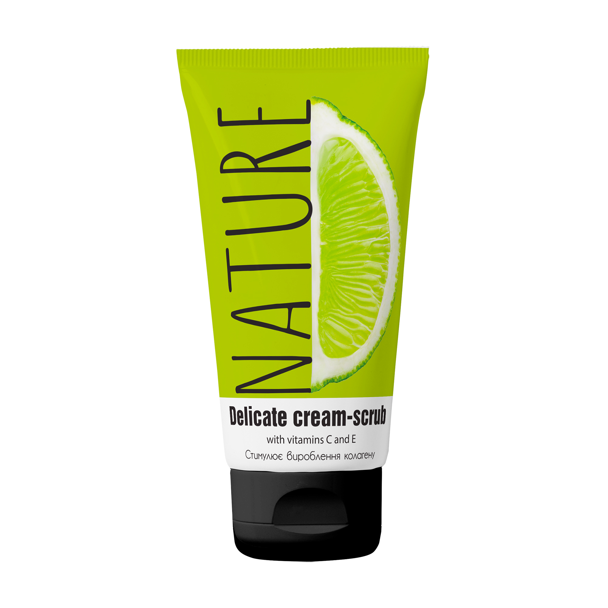 Анна Нежный крем-скраб для рук и лица Bioton Cosmetics Nature Delicate Cream-Scrub с витаминами С и Е, 50 мл photo