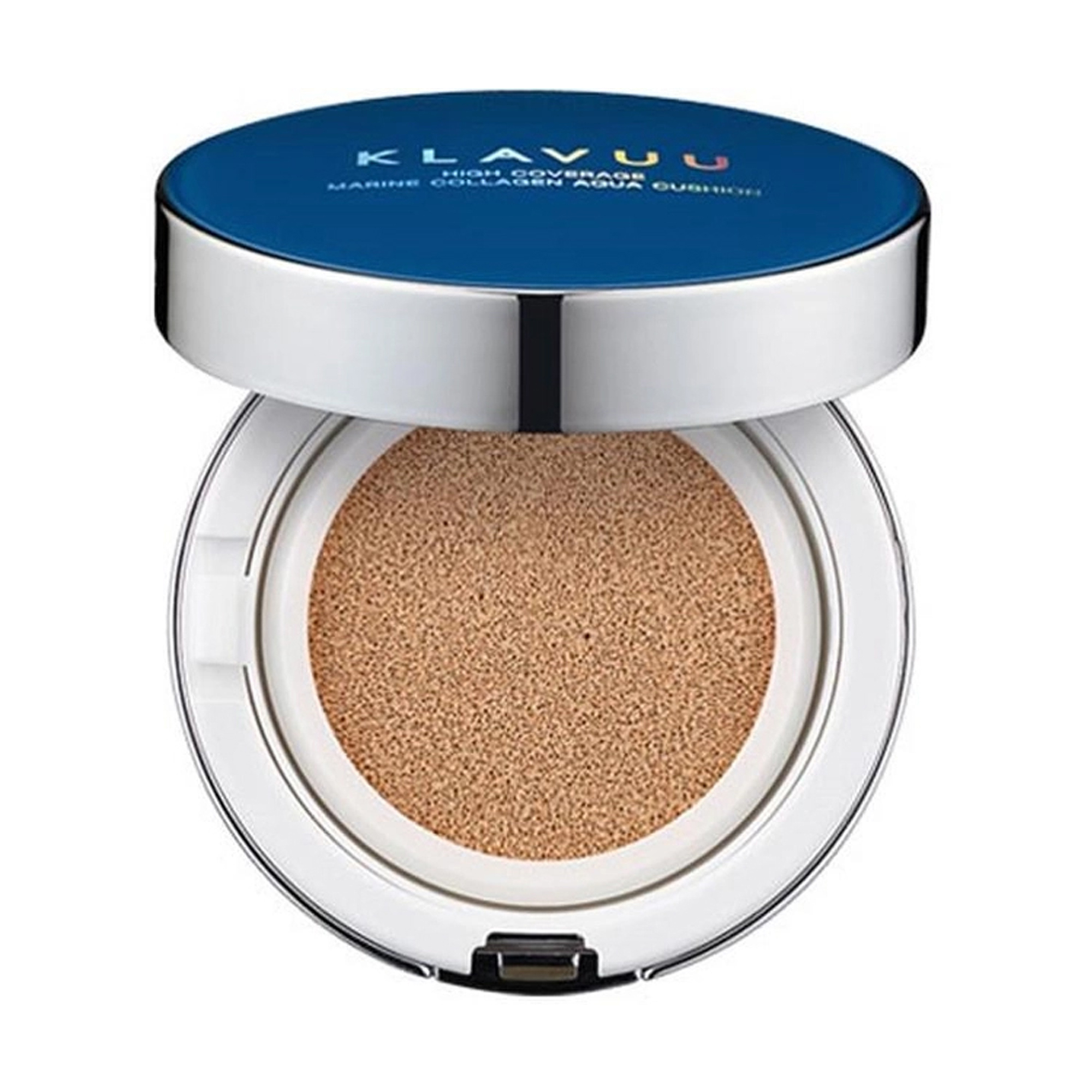 Наталья BB-кушон для лица Klavuu High Coverage Marine Collagen Aqua Cushion SPF 50+, 12 г photo