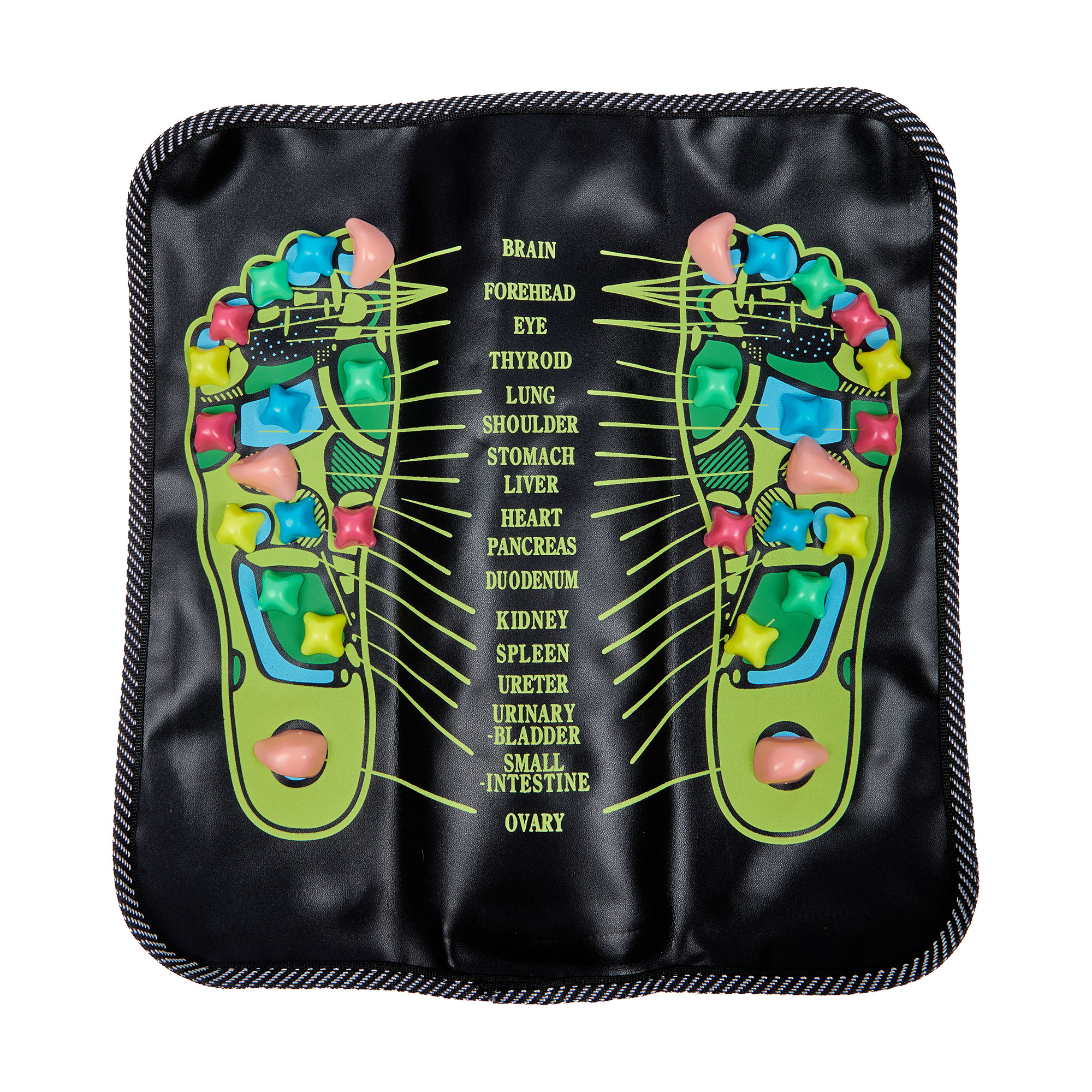 Світлана Г. Массажный коврик Walk Stone Massage Mat 35*35 см, 1 шт photo