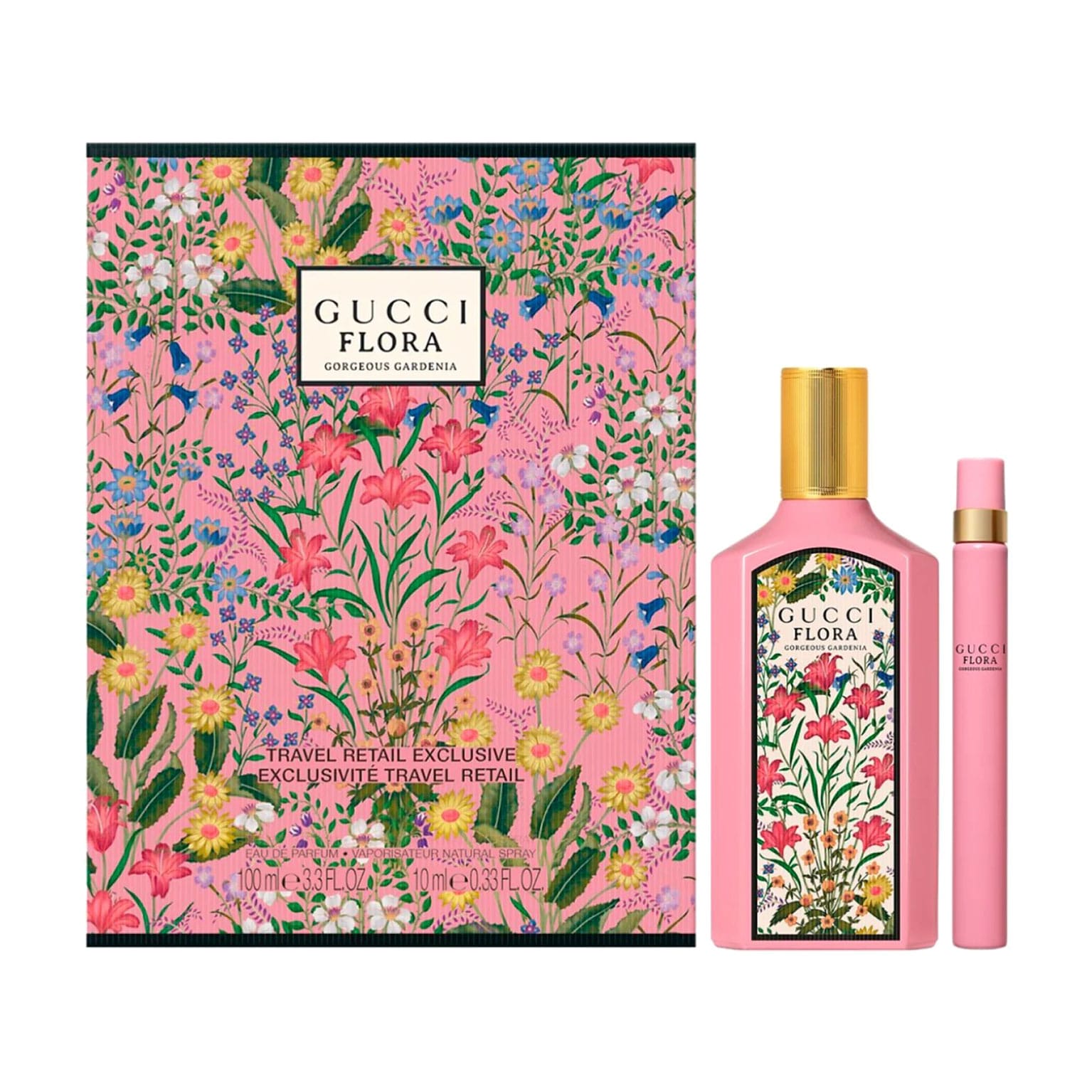 Парфюмированный набор женский Gucci Flora Gorgeous Gardenia