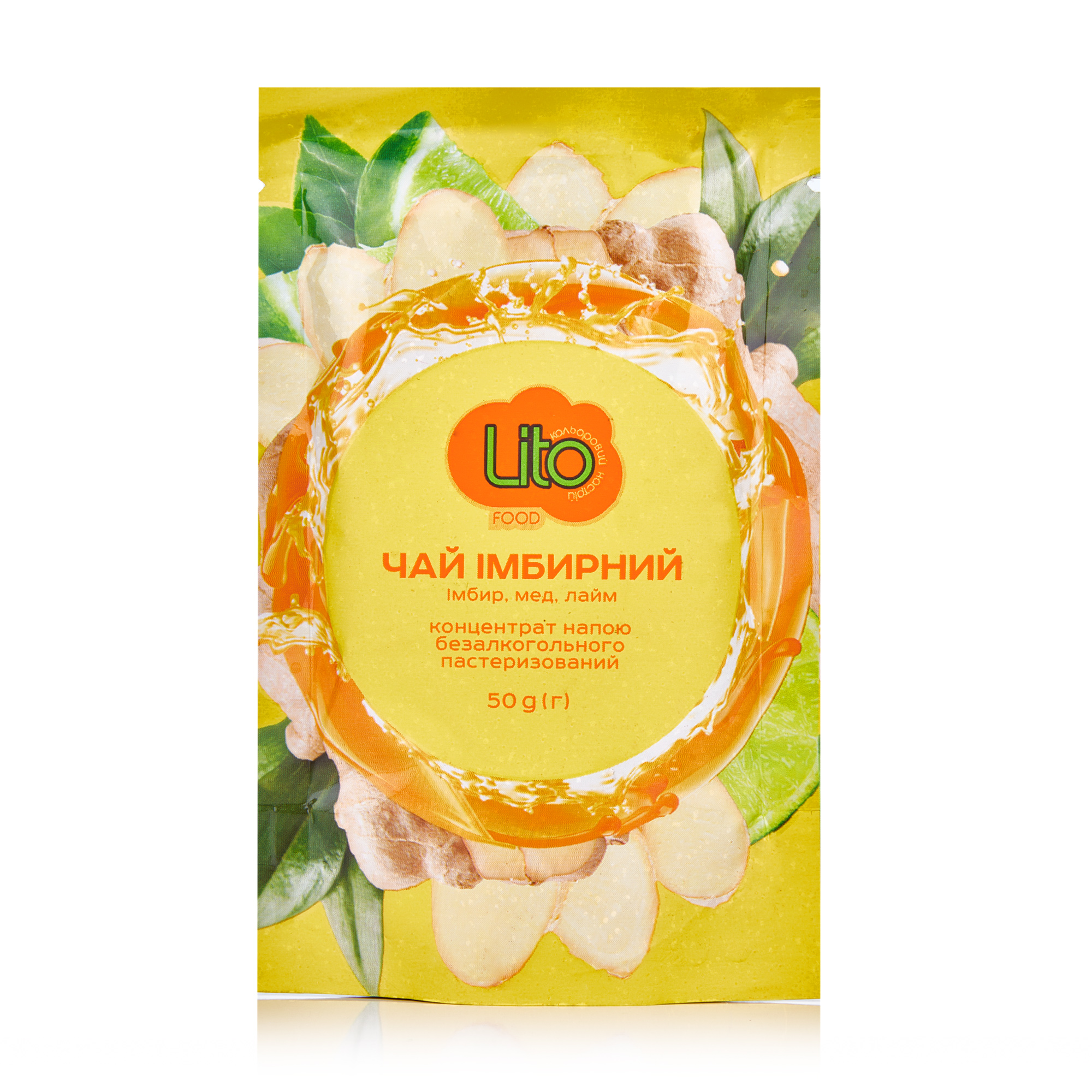 Марія Чай-концентрат Lito Имбирный с лаймом и медом, 50 г photo
