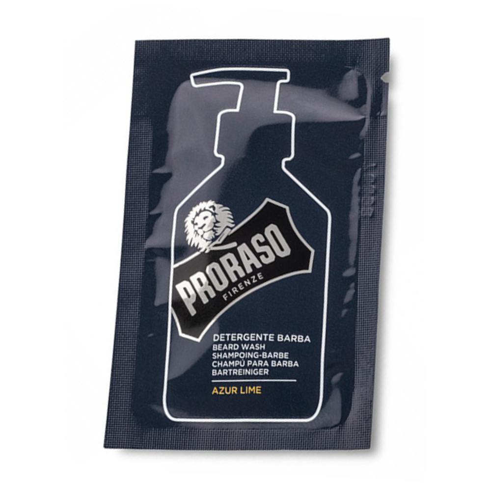 Альона Шампунь для бороди Proraso Azur Lime Beard Wash, 4 мл photo