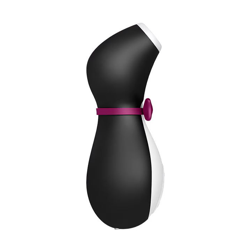 Лилия Вакуумный клиторальный стимулятор Satisfyer Penguin Air Pulse Stimulator черно-белый, 1 шт photo