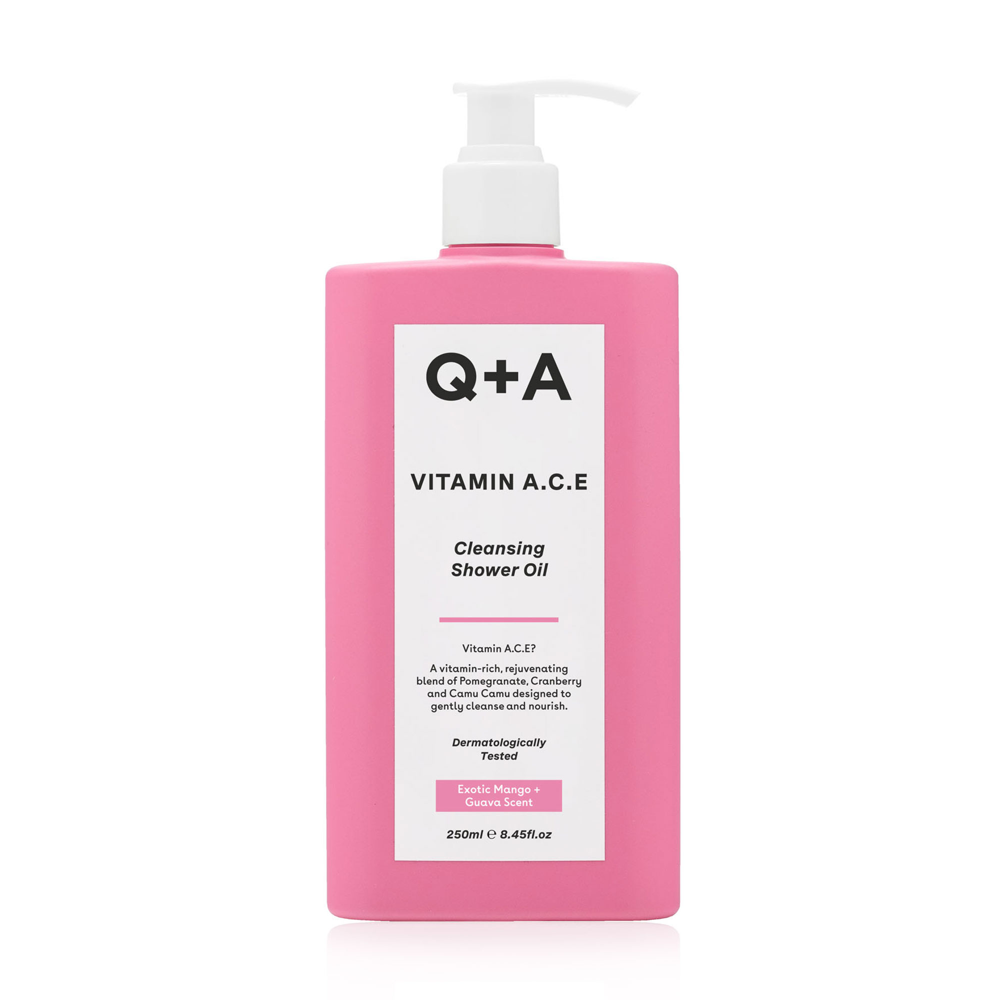 Дарія Витаминизированное масло для душа Q+A Vitamin A.C.E Cleansing Shower Oil, 250 мл photo