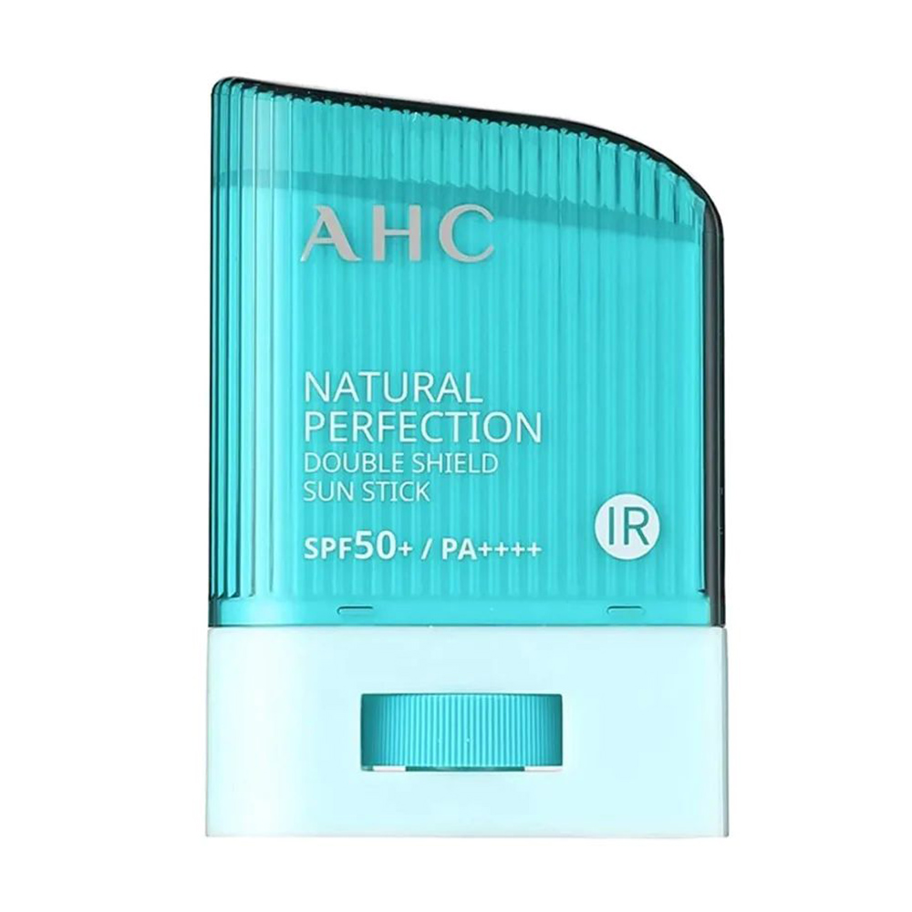 Сонцезахисний стік для обличчя AHC Natural Perfection Double Shield Sun Stick SPF 50+ PA++++ Green — купити на ▷ EVA.UA - гіпермаркет краси
