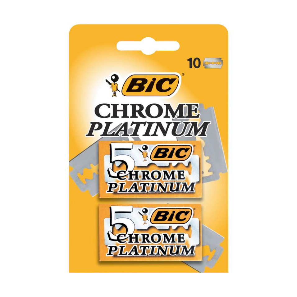 Анатолій Лезвие для бритвы BIC Chrome Platinum, 10 шт photo